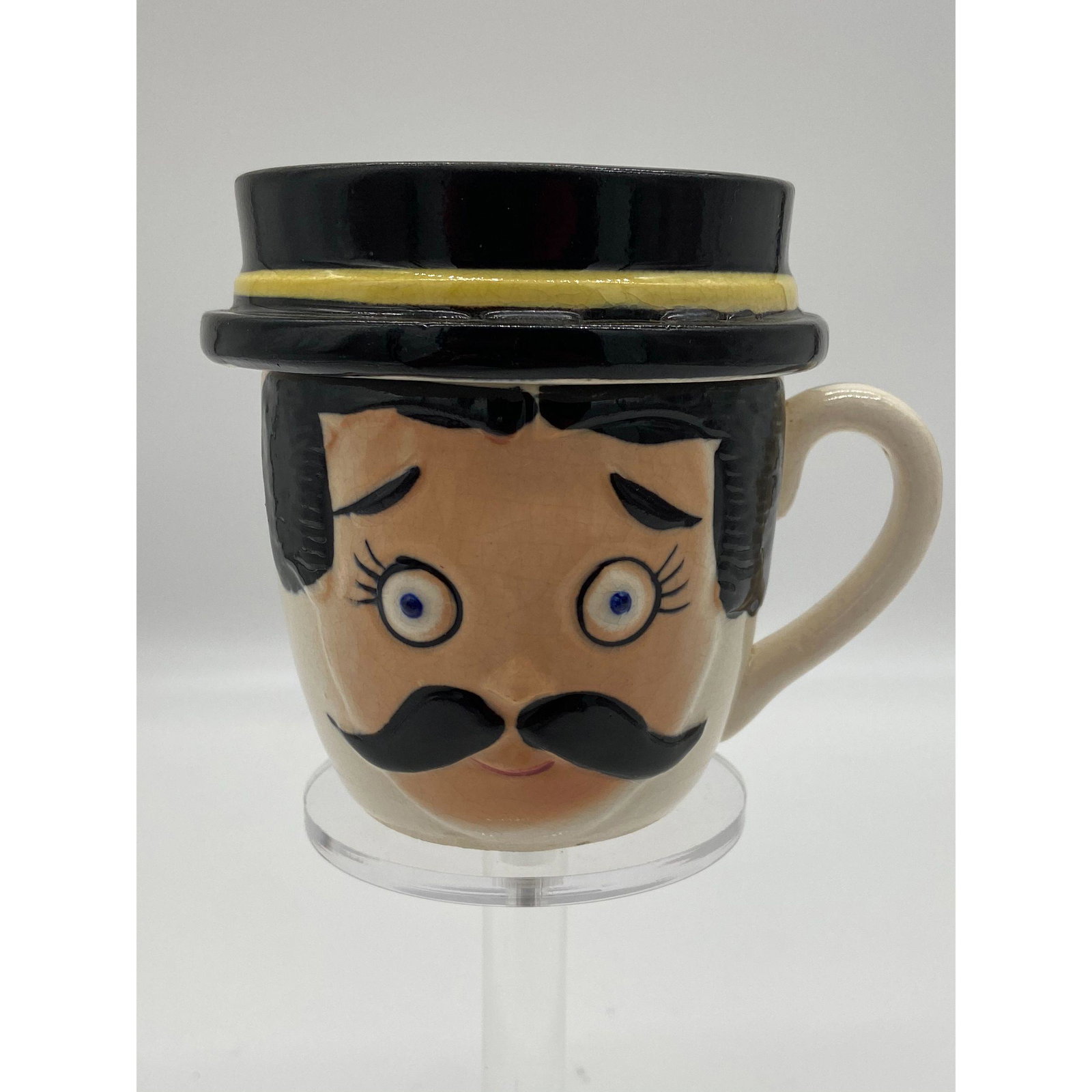 Vintage Japanese Face Mug/Ashtray: Vintage Japanese Face Mug/Ashtray