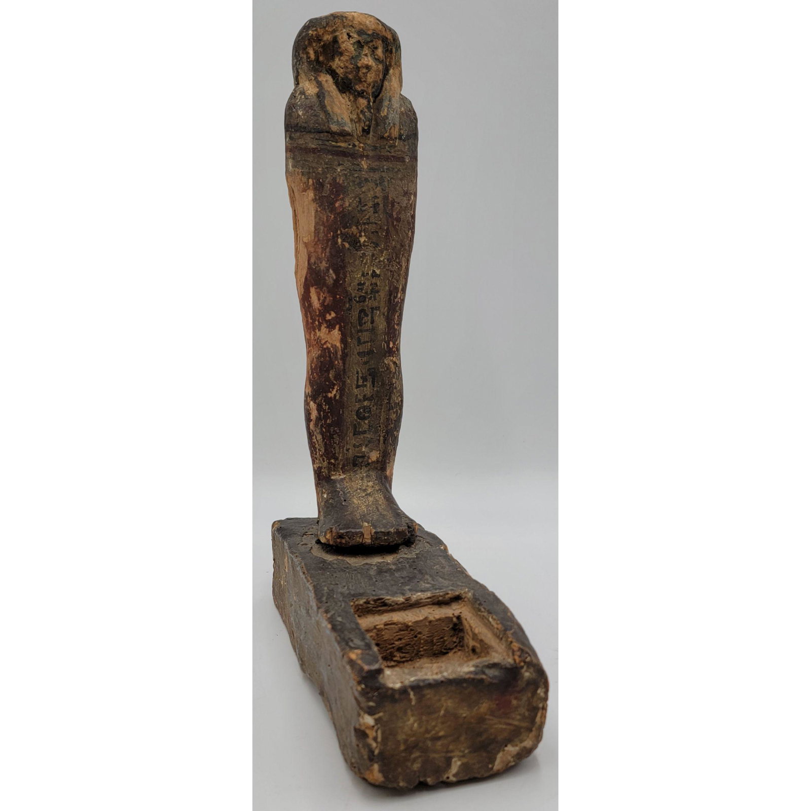 An Early Antique Egyptian Carved Wood Figure (1 of 20)