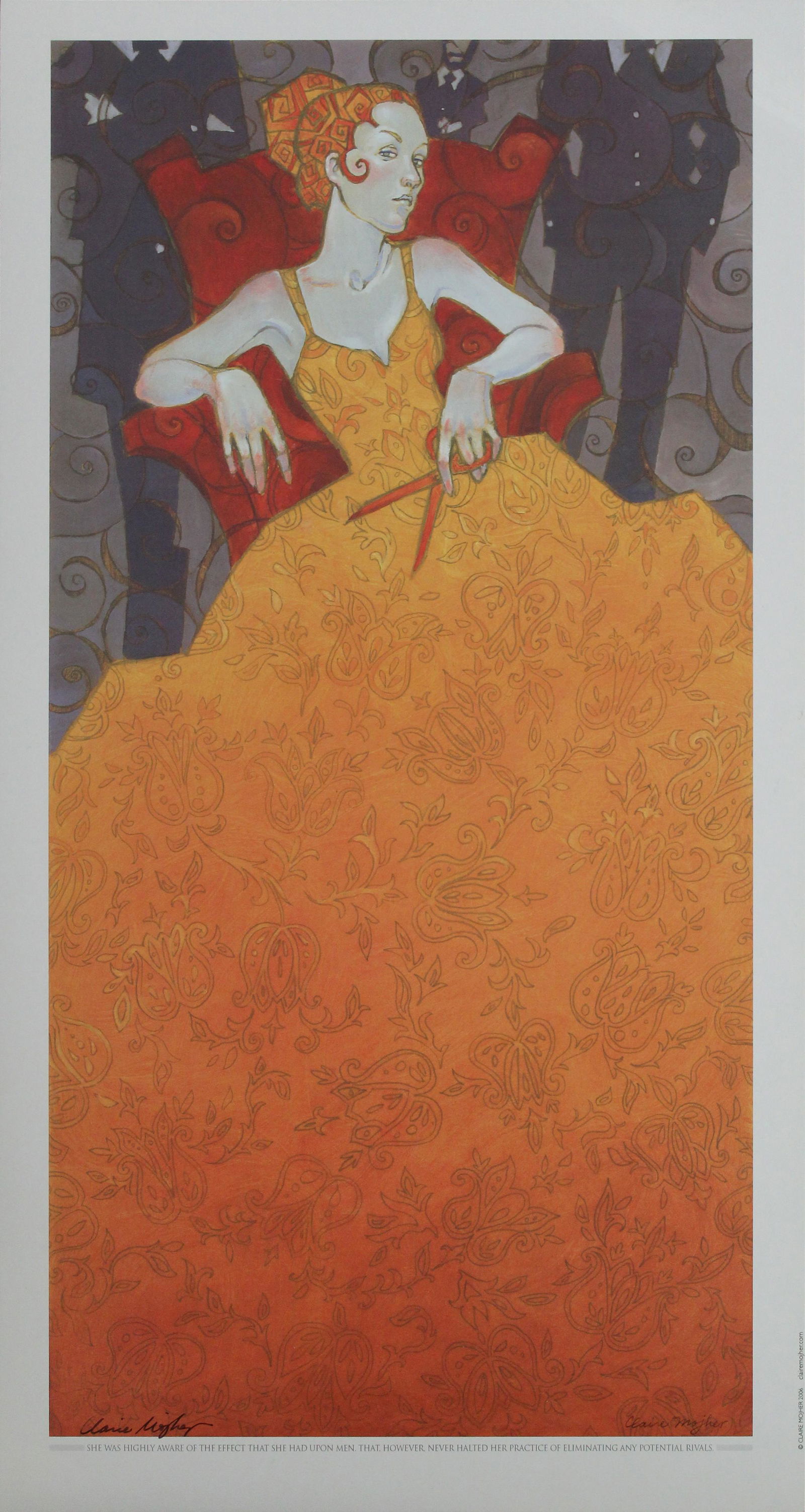 Claire Mojher DeLucca Hand-Signed Print (1 of 7)