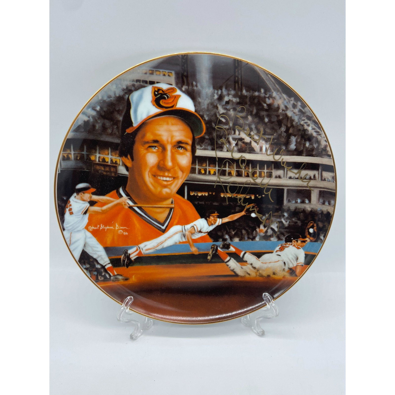 MLB Hall Of Famer Brooks Robinson Orioles Autographed P (1 of 11)