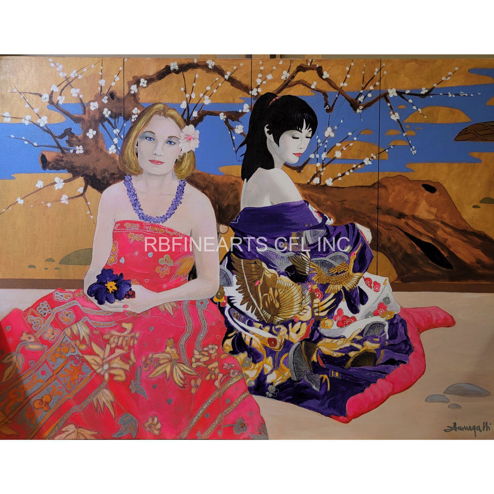 ORIGINAL Luigi Fumagalli 20th C O/C Painting (1 of 11)