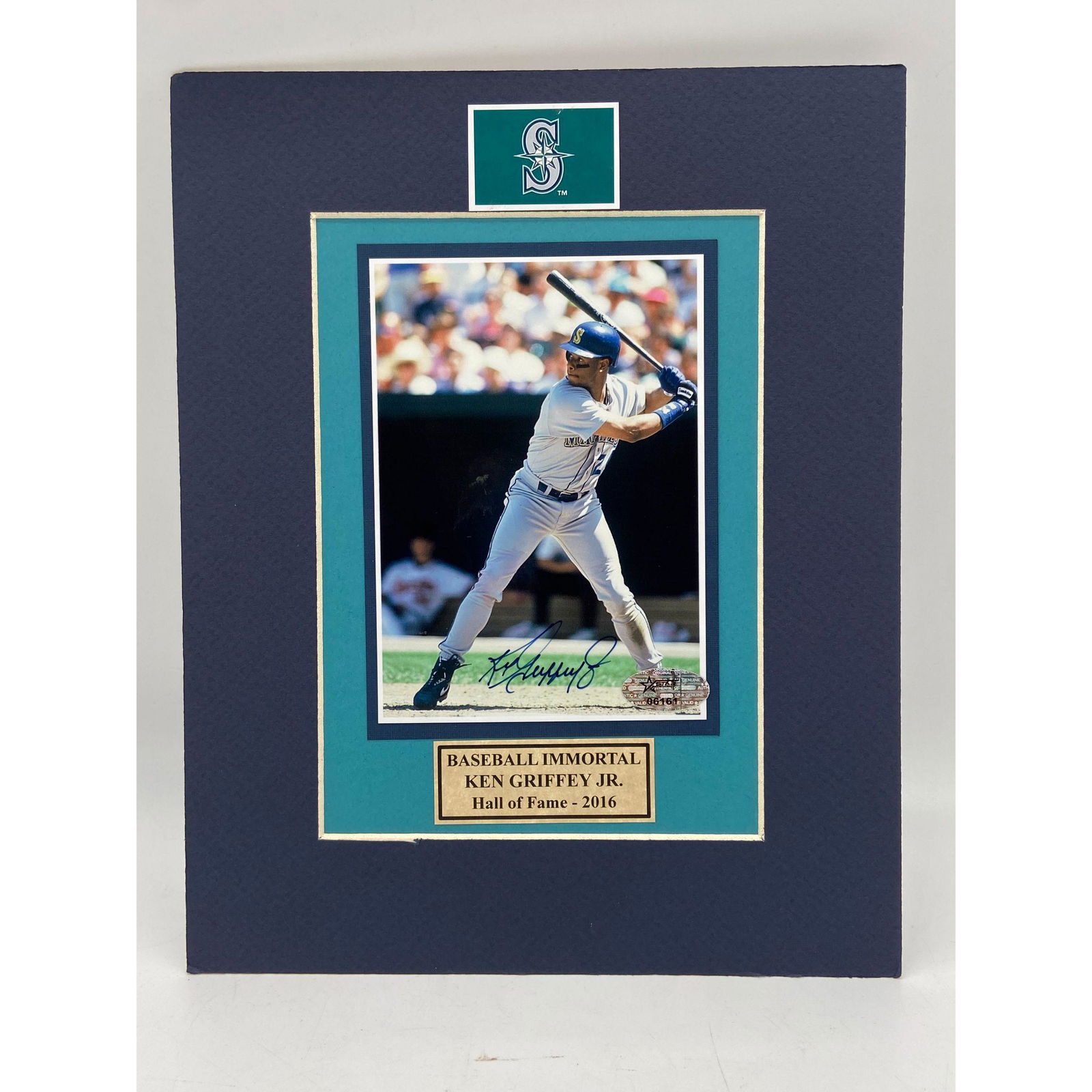MLB Ken Griffey Jr "HOF 2016" Signed Photo w/ COA (1 of 5)
