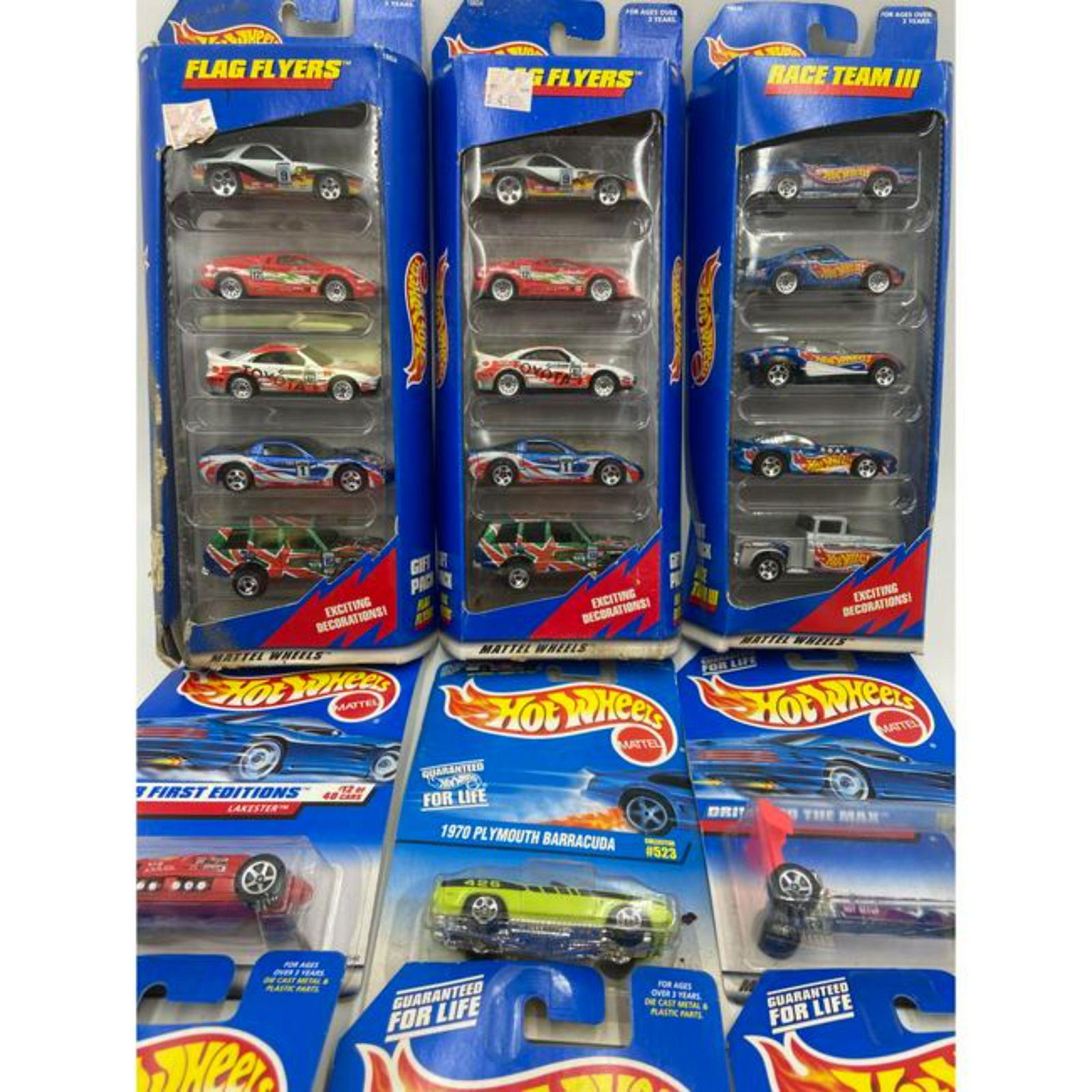 LOT OF 24 VINTAGE MATTEL HOT WHEELS NIB 1990'S (1 of 5)