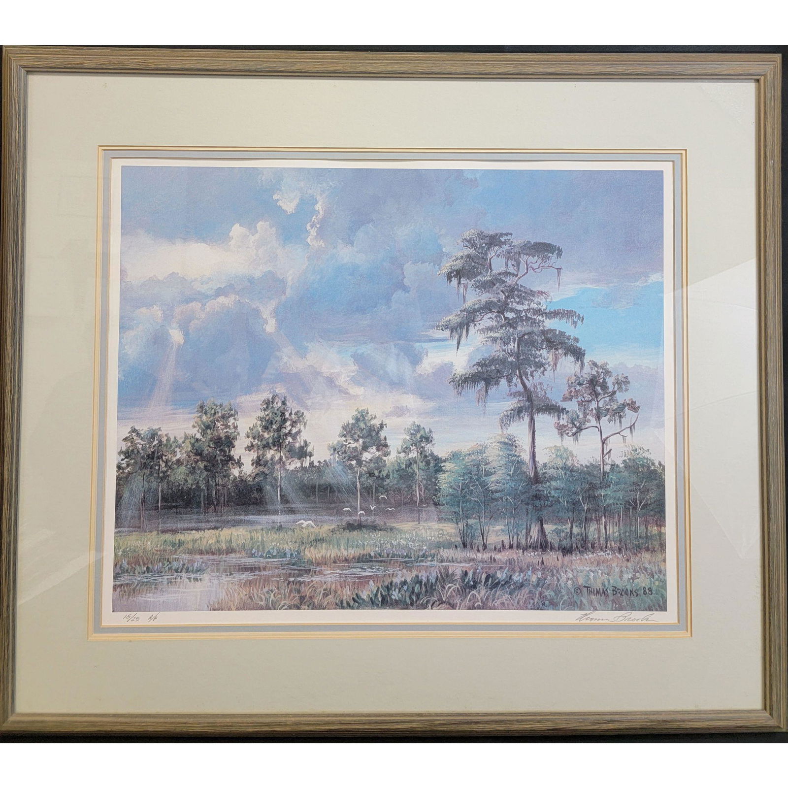 Thomas Brooks Lakeland Florida AP Signed 15/25 (1 of 6)