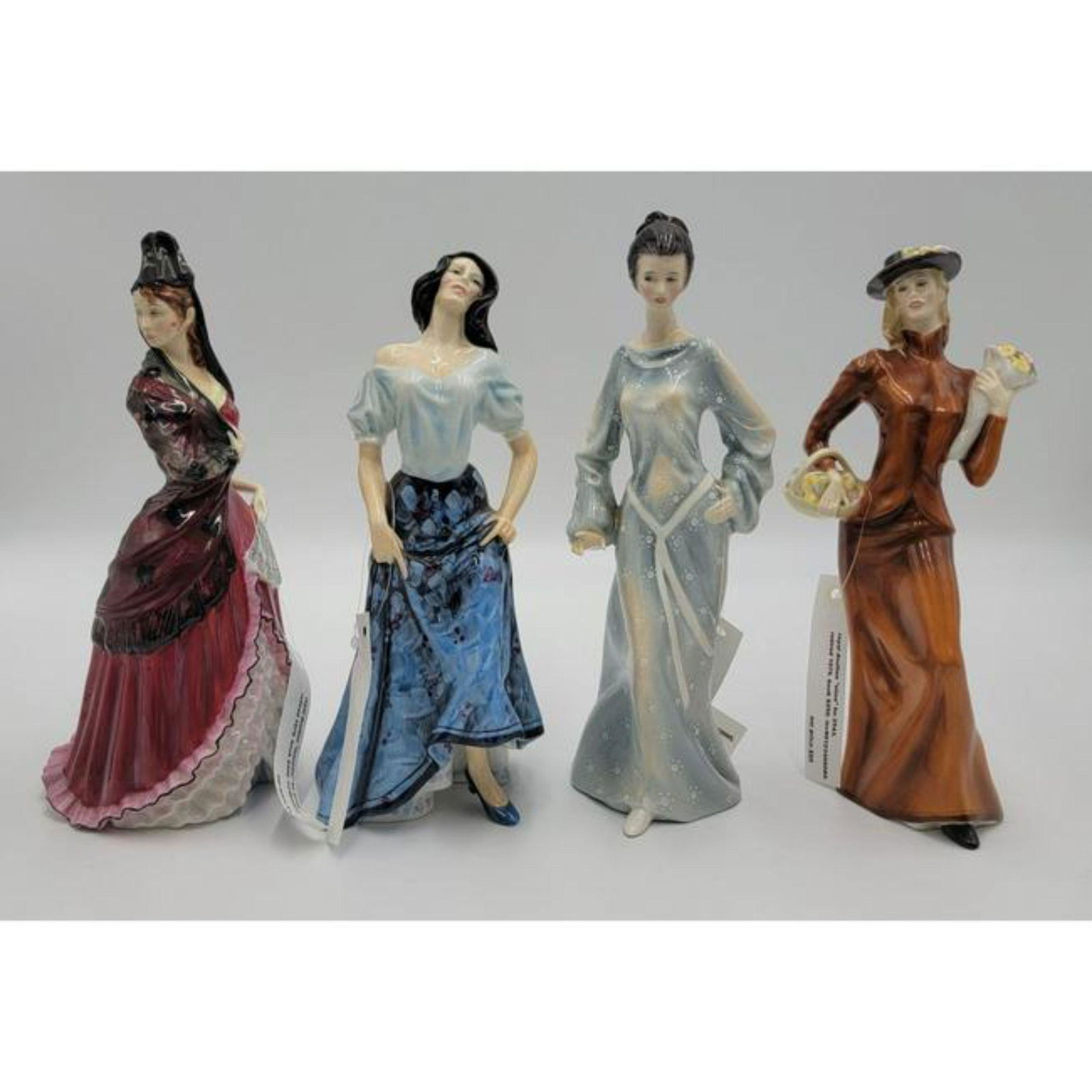 A Set of 4 Royal Daulton Figures 1970's retired (1 of 14)