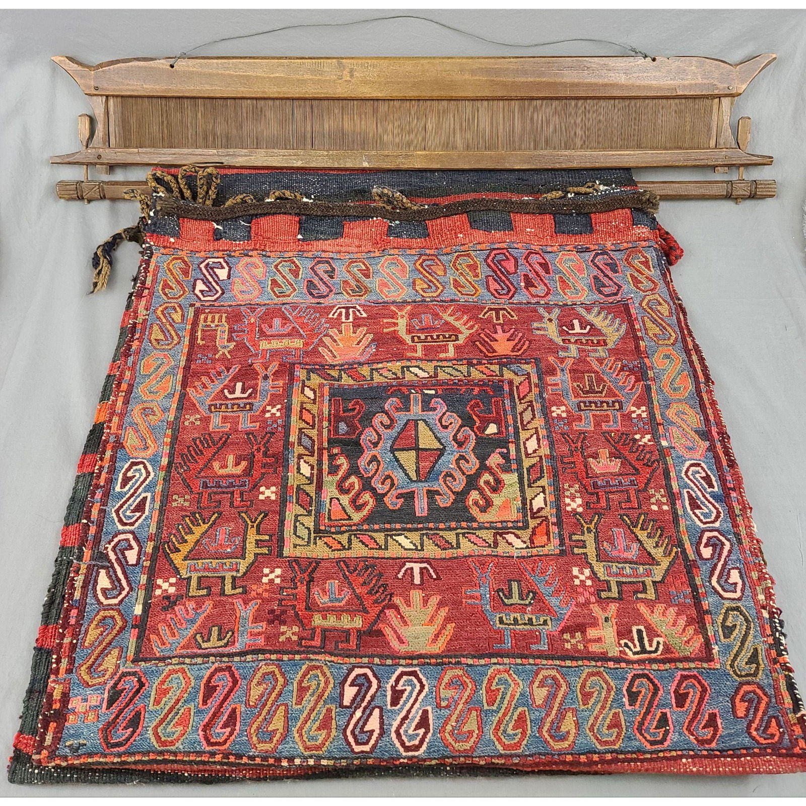 Persian Saddle Bag W/ Holder (1 of 11)