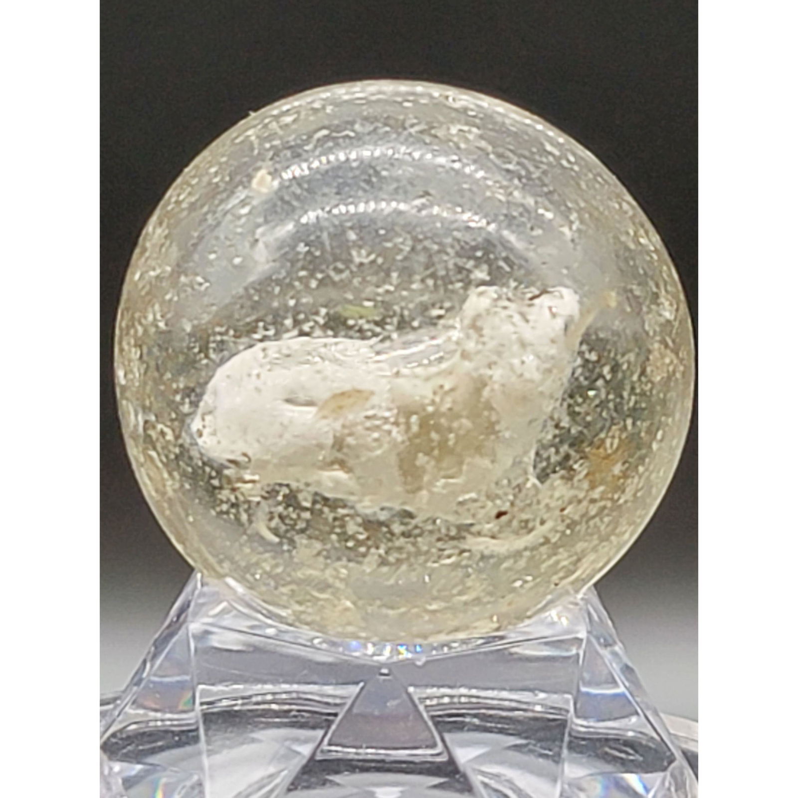 A Large Vintage Marble: A Large Vintage Marble, 1.5" Diameter