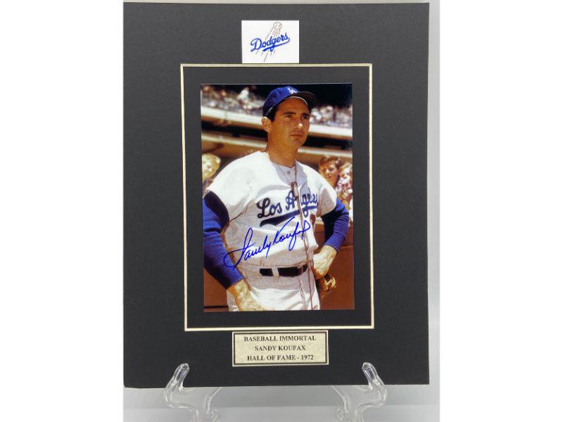 Sandy Koufax LA Dodgers Signed Photo w/ COA (1 of 5)