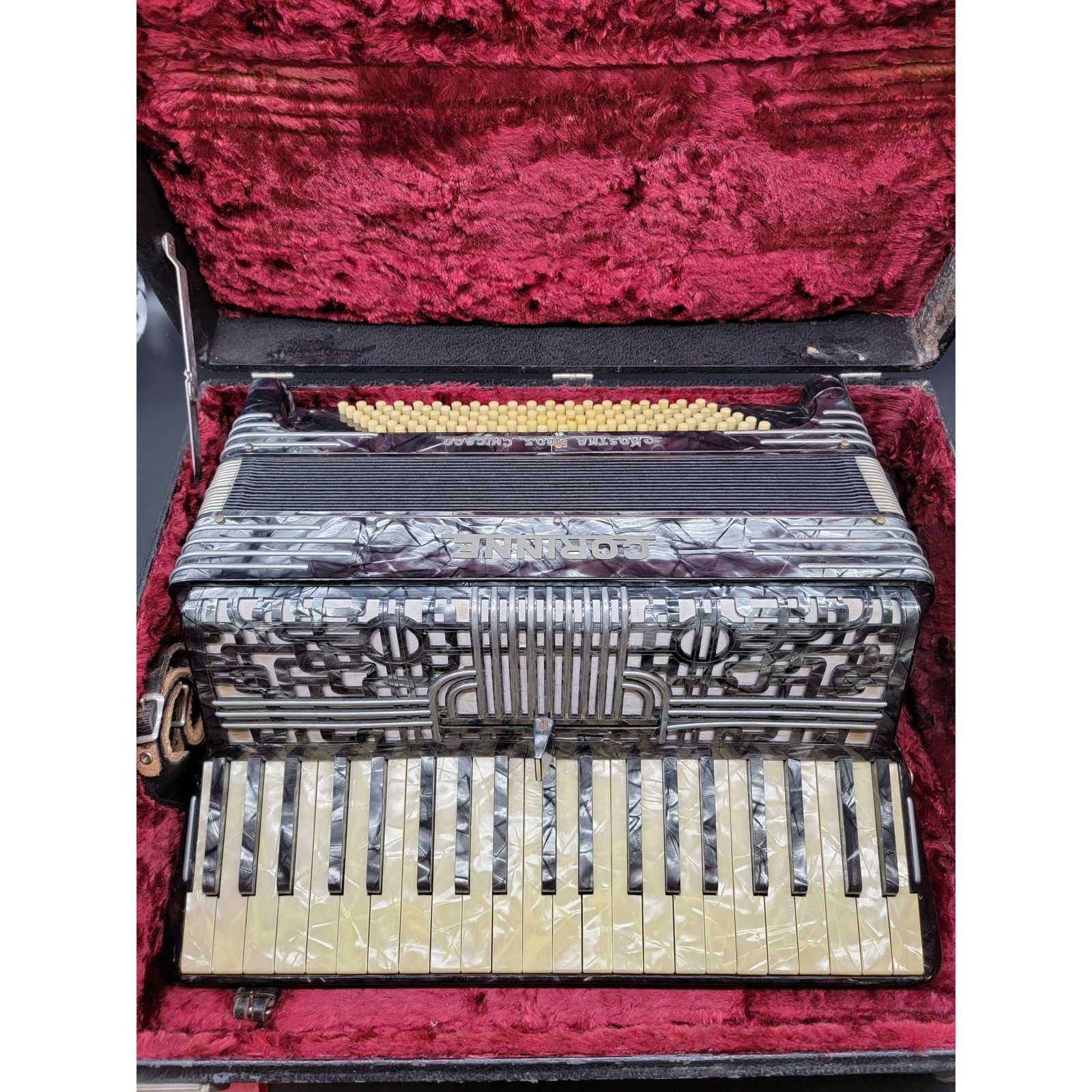 Antique Accordion In Case (1 of 14)