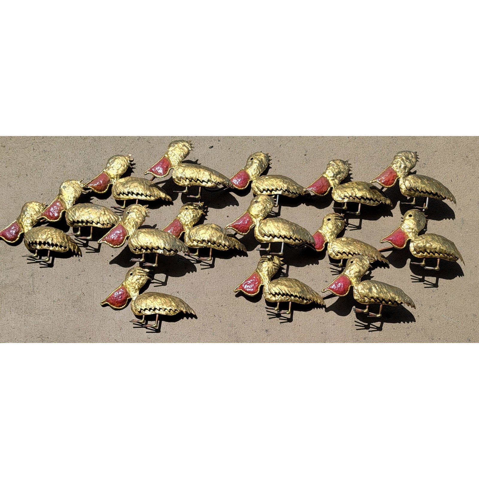 Mid Century Modern Wall Sculpture Signed (1 of 10)