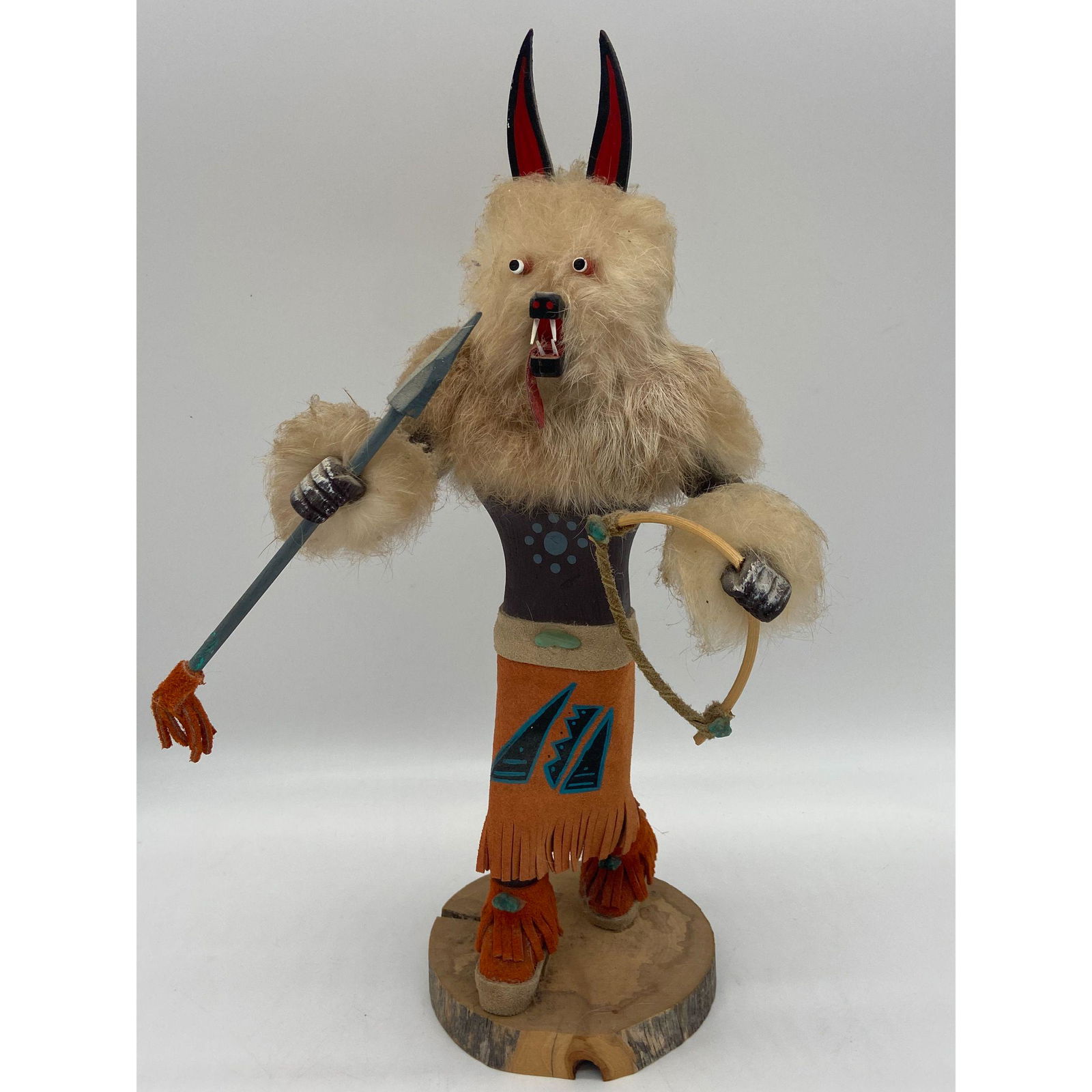 Vintage Kachina Doll Artist Signed Barnebys