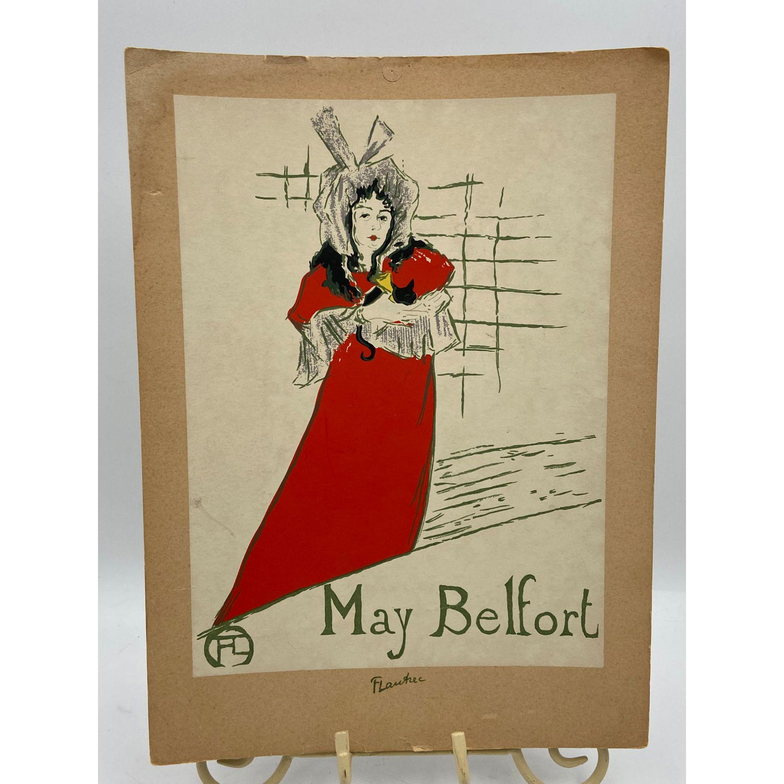 Henri de Toulouse-Lautrec (1864 - 1901) "May Belfort" (1 of 9)