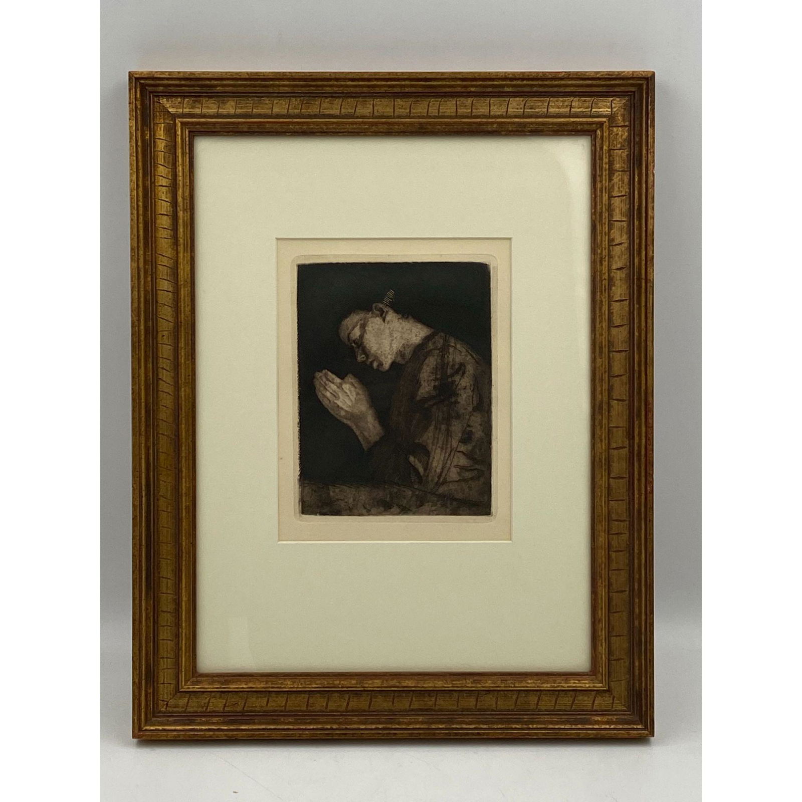 Kathe Kollwitz (German 1867-1945) Etching Praying Girl (1 of 12)