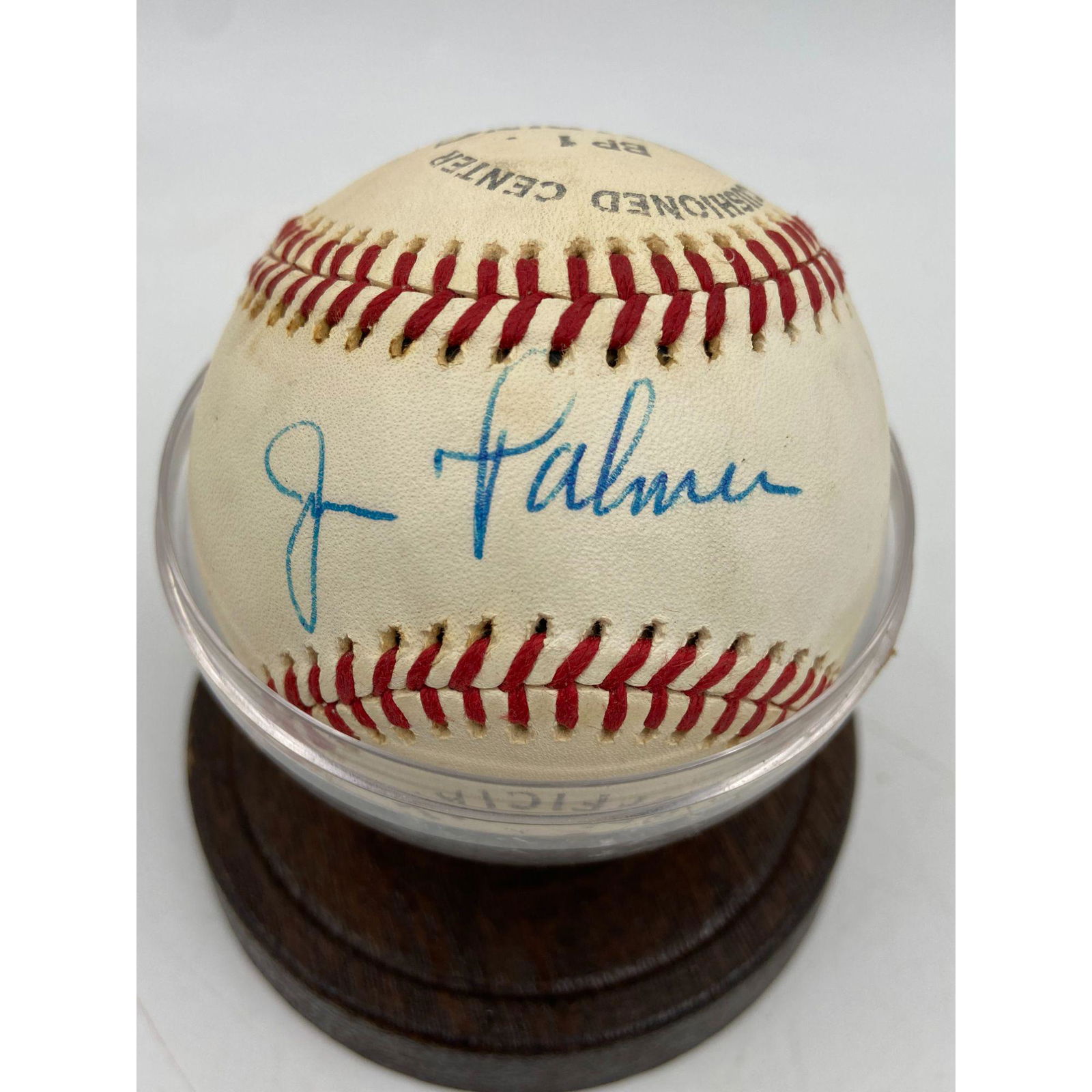 MLB Hall Of Famer Jim Palmer Autographed Baseball Balti (1 of 5)
