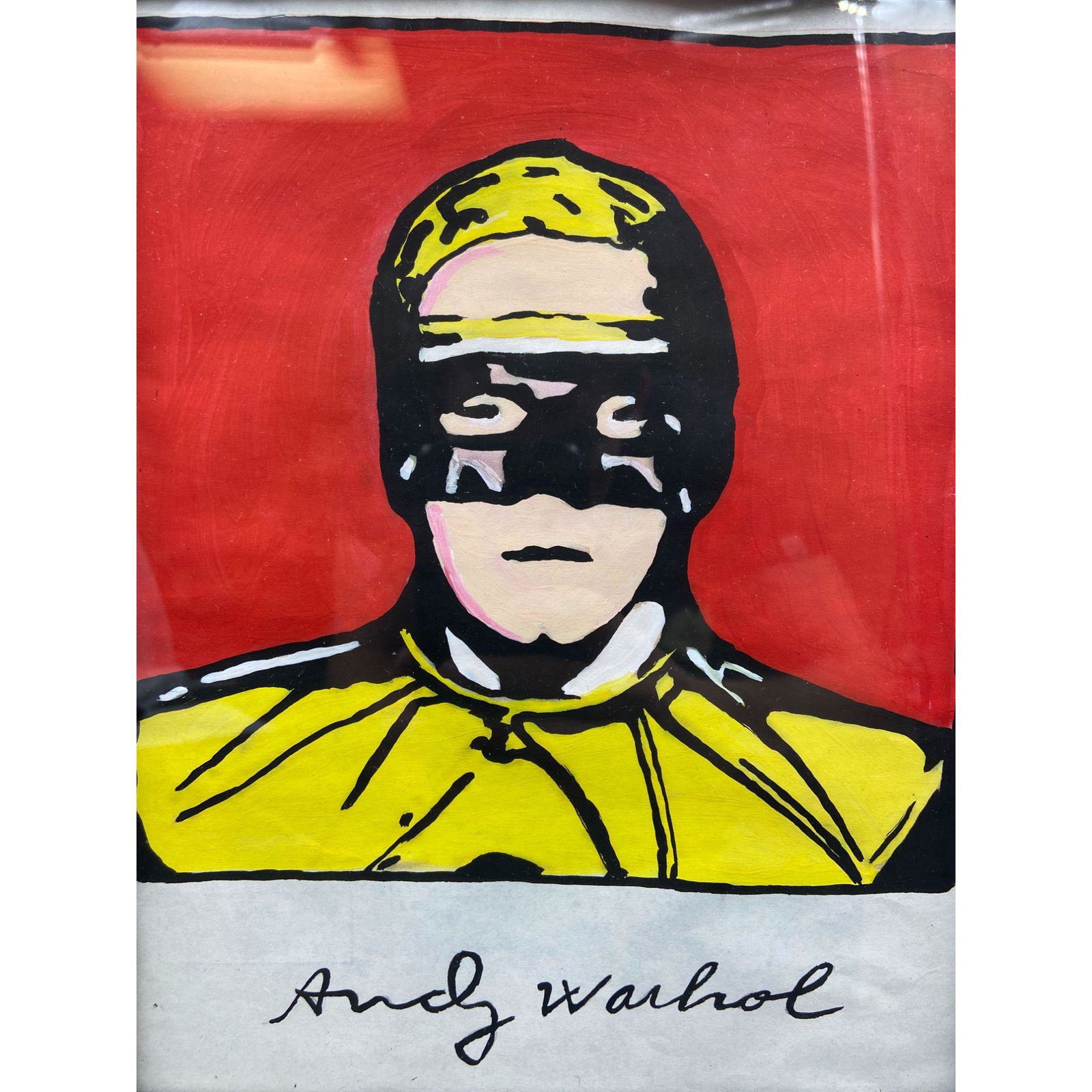 Andy Warhol (1928-1987) After Watercolor Signed (1 of 7)