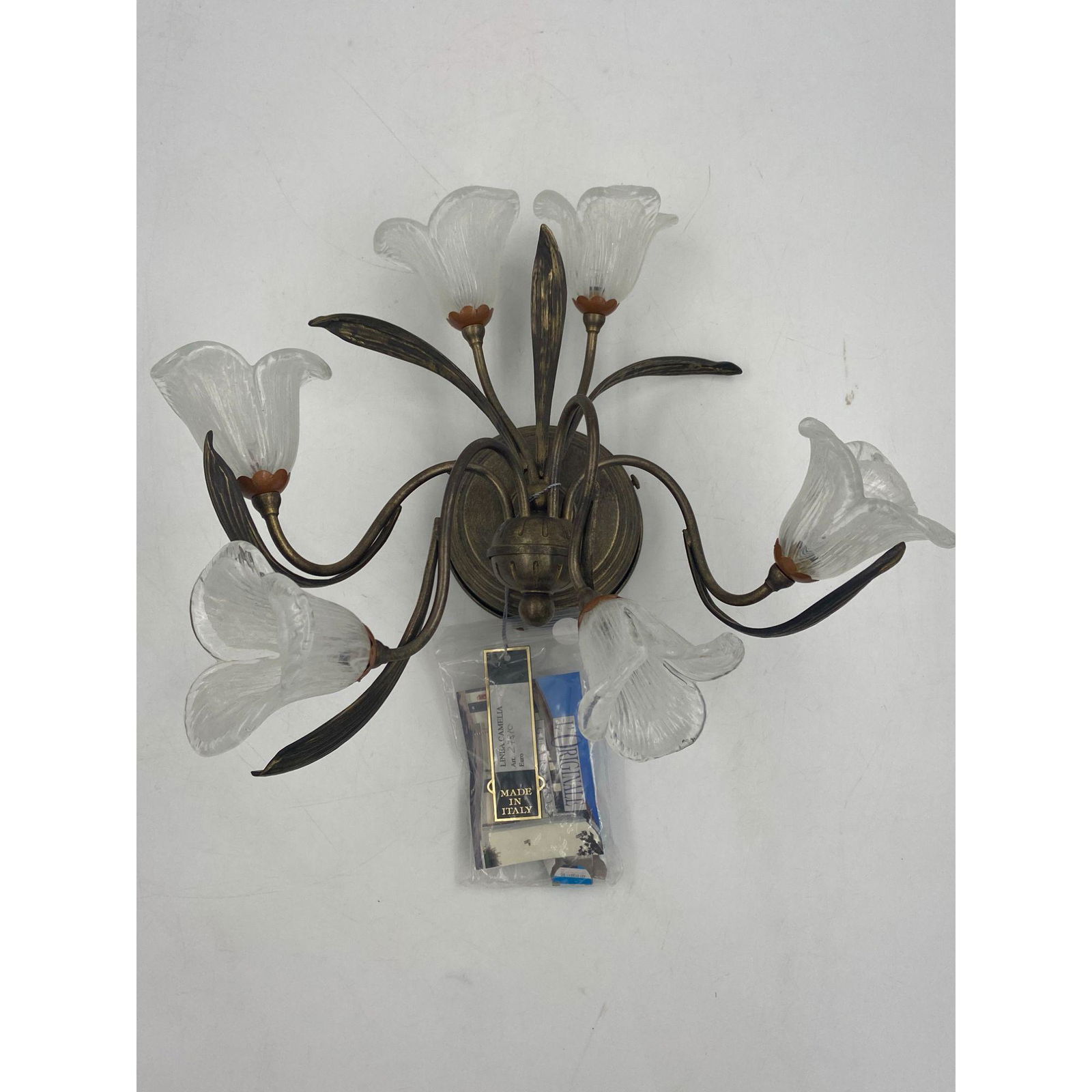 L'Originale Italian 6 Light Wall Sconces Linea Camelia (1 of 7)