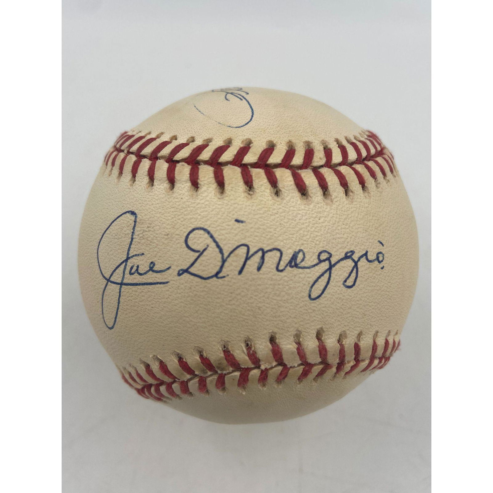 MLB Yankees Joe DiMaggio & Reds Pete Rose Signed Baseba (1 of 4)