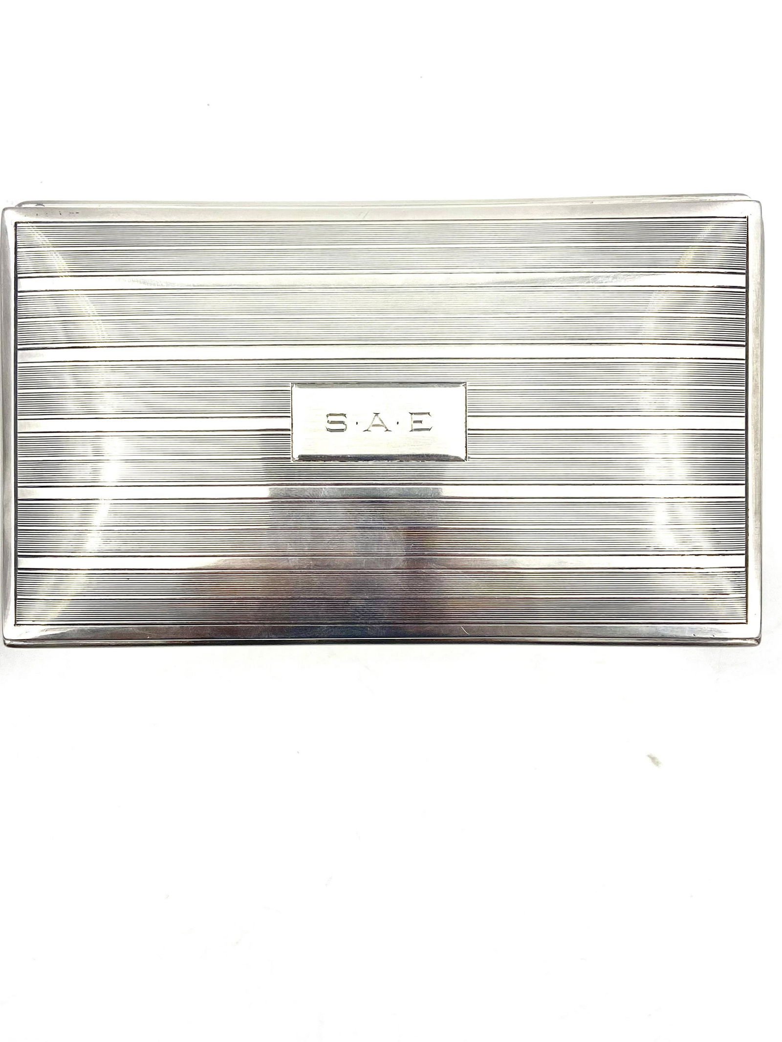 Shreve Crump & Low Sterling Silver Jewelry Box (1 of 5)