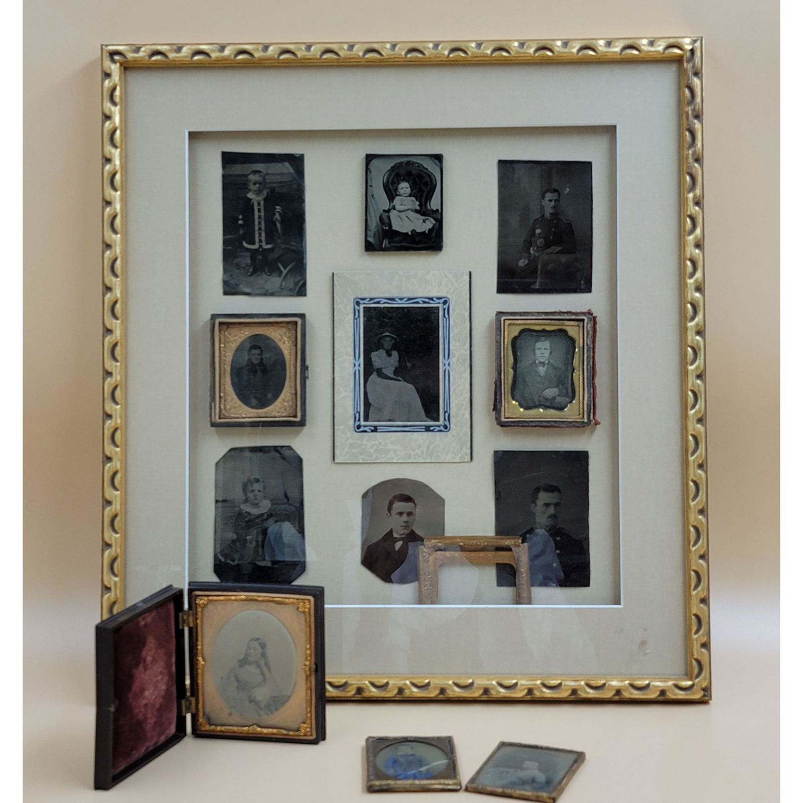 Grouping Of Tin Type Ambrotype, Daguerrotype (1 of 15)