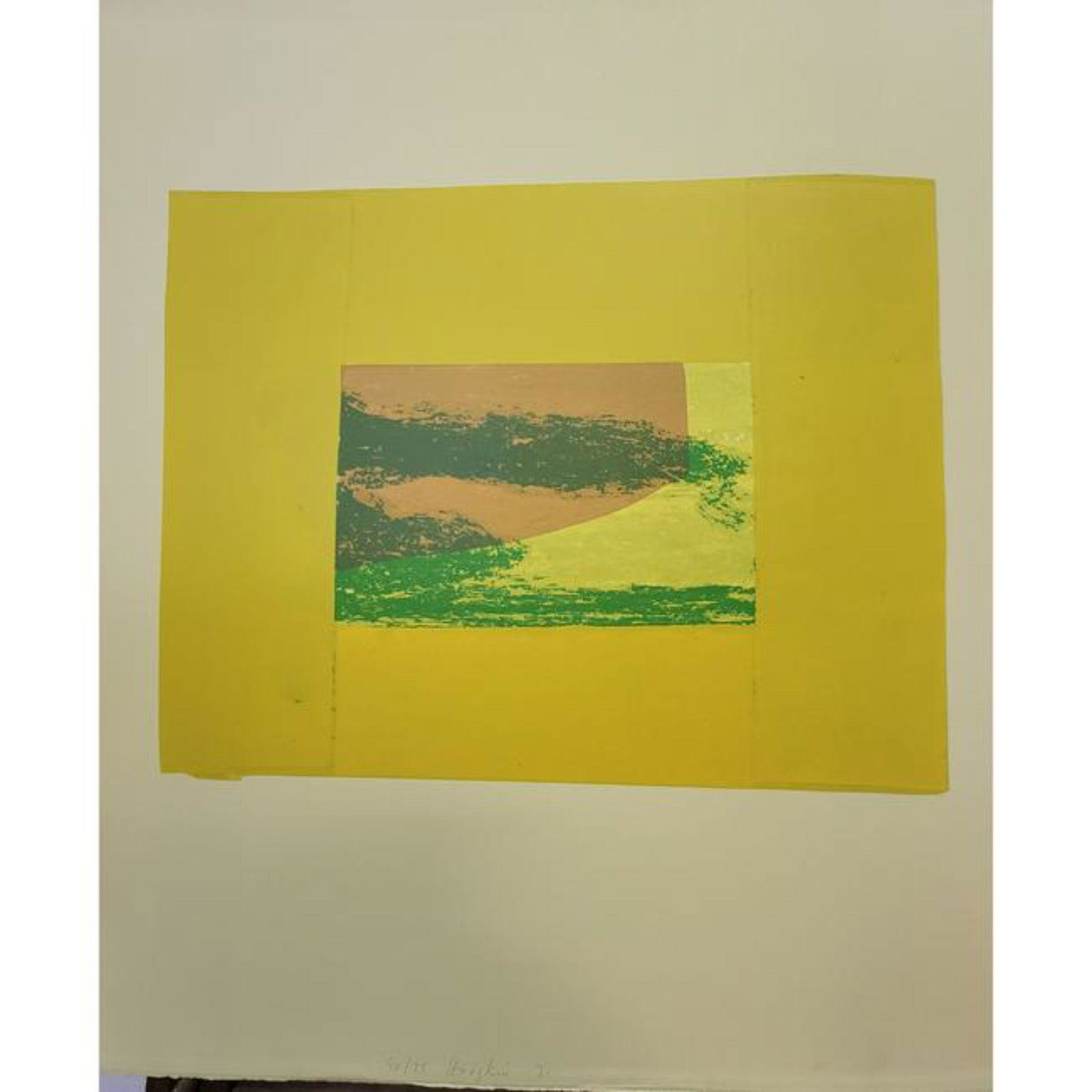 Howard Eliot Hodgkin (1932-2017) India View 1971 (1 of 9)