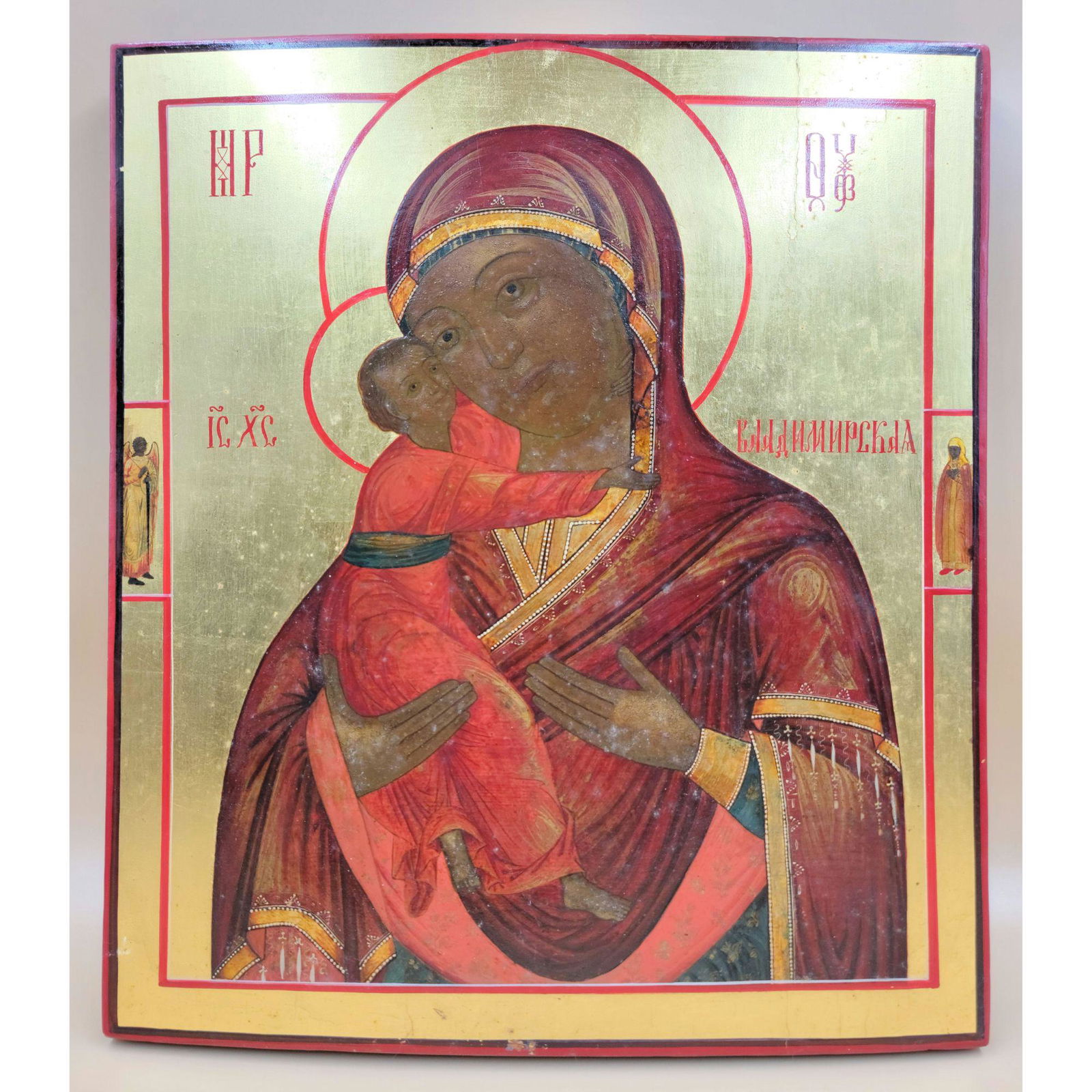 Antique Painted Icon 19th c (1 of 13)