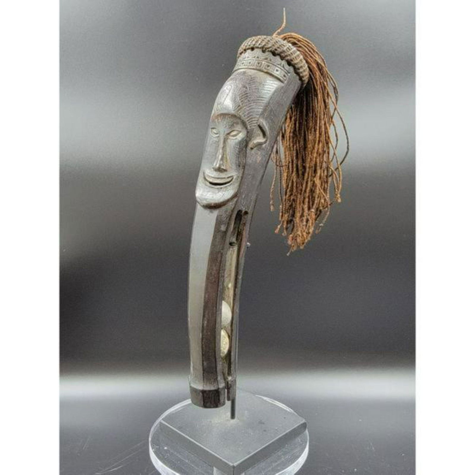 Important Antique Dayak Musket Ball Holder From Borneo (1 of 15)