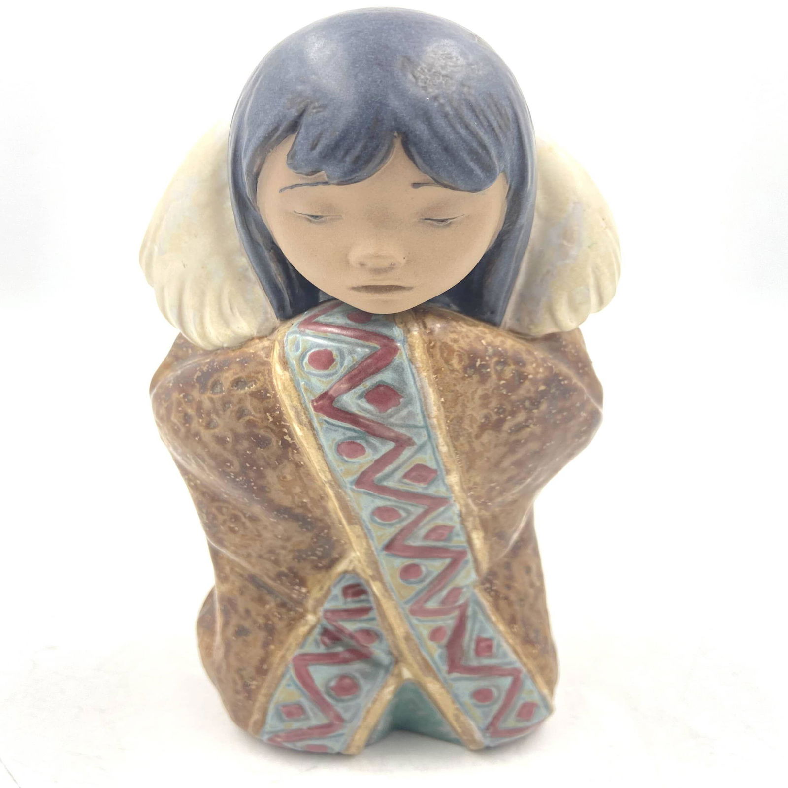 Lladro 'Arctic Winter' Eskimo Porcelain Figurine 2156 (1 of 6)