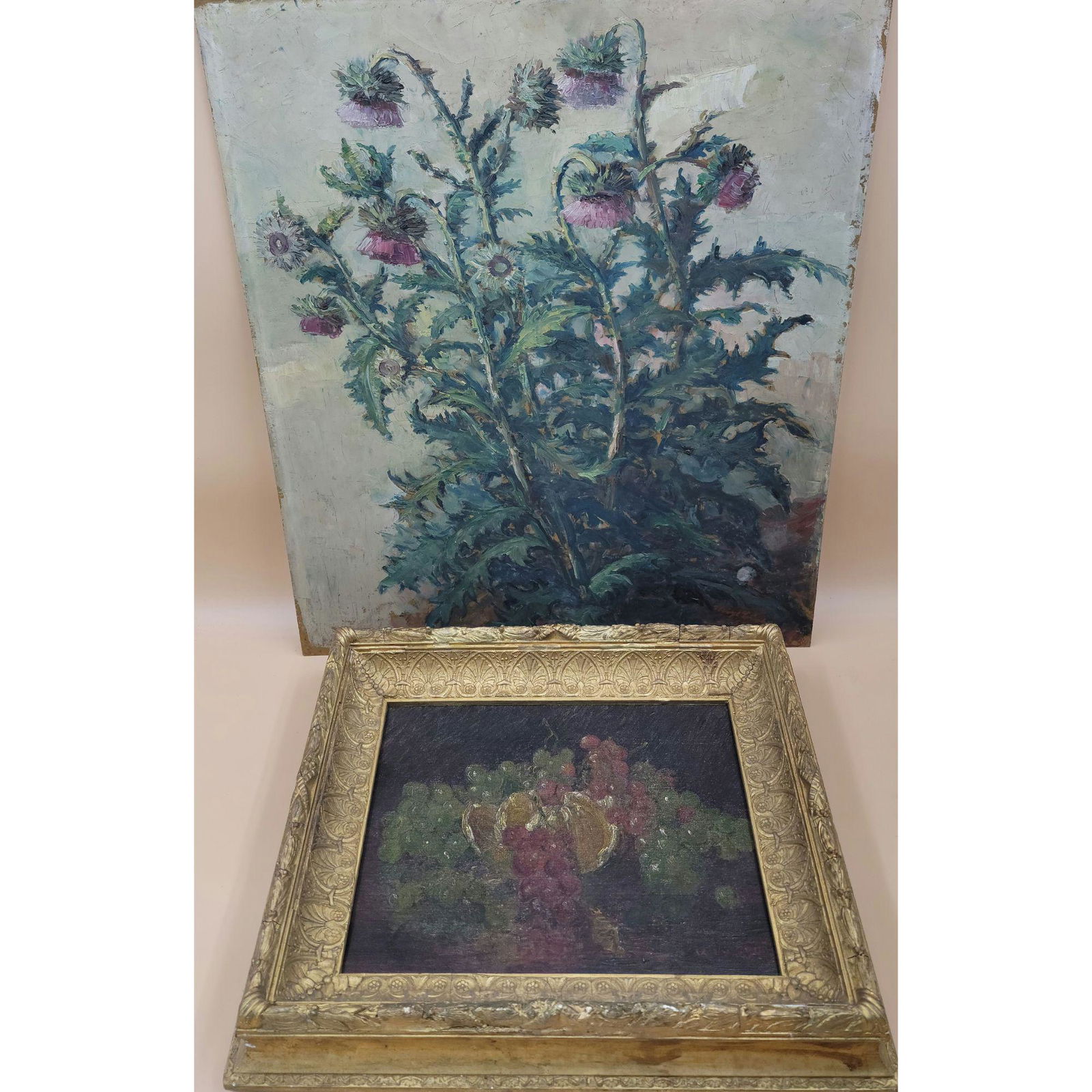 20th  C O/C Still Life Painting Signed (1 of 8)