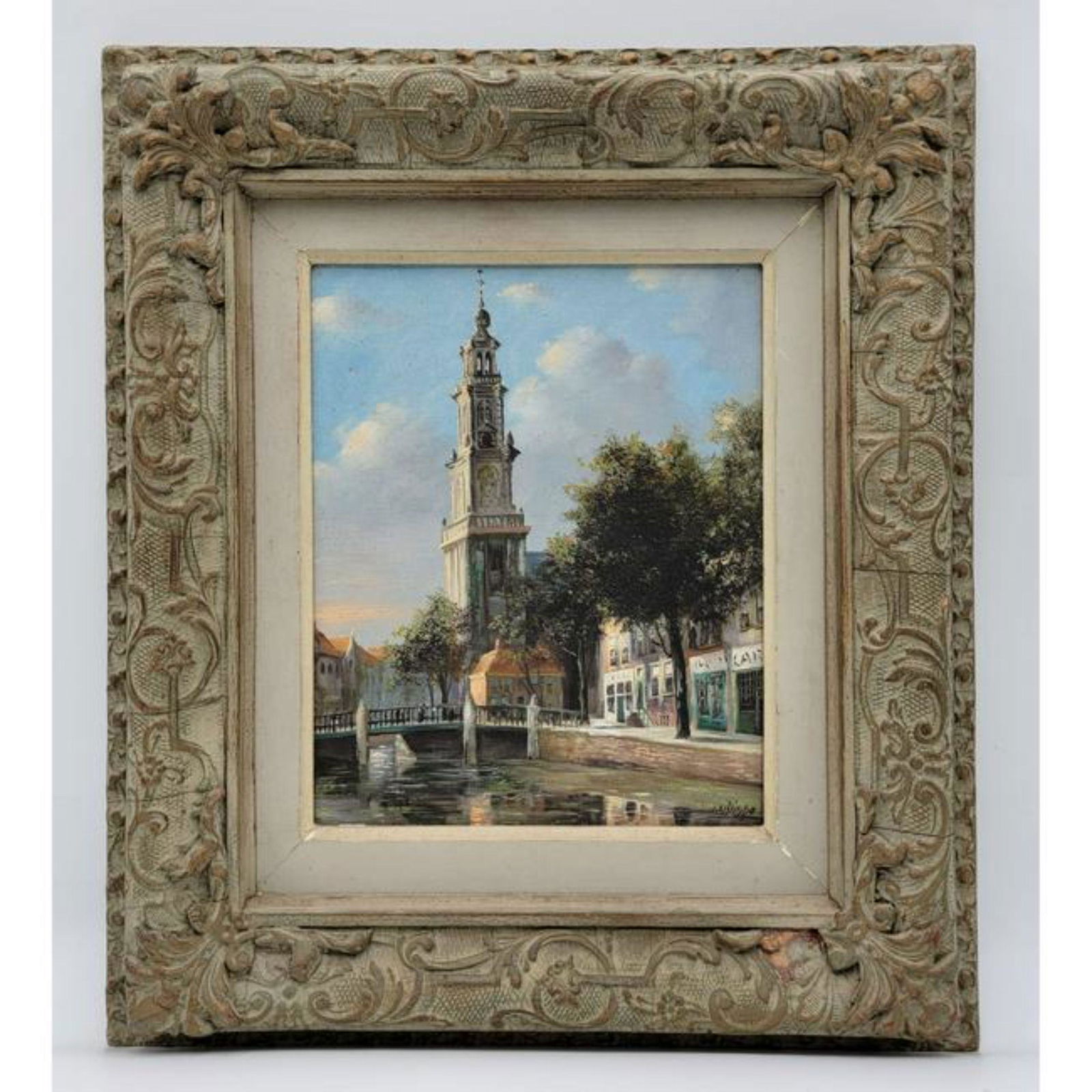 Jacobus Lambertus Dispo Sr O/C Painting Signed (1 of 9)