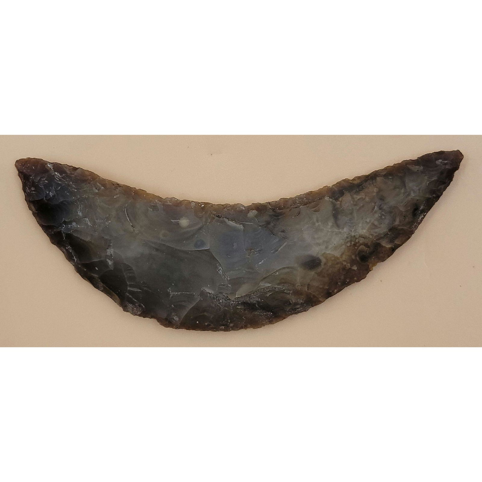 Scandinavian Neolithic Stone Crescent Knife 6000-3500 B (1 of 5)