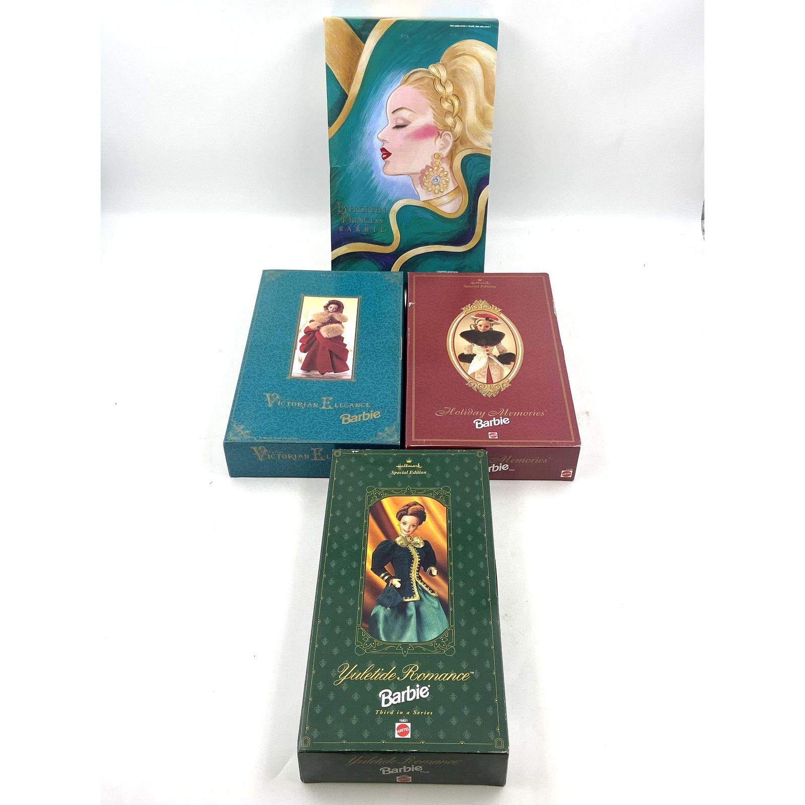 (4) Grouping Of Collectible Barbies W/ Original Boxes (1 of 6)