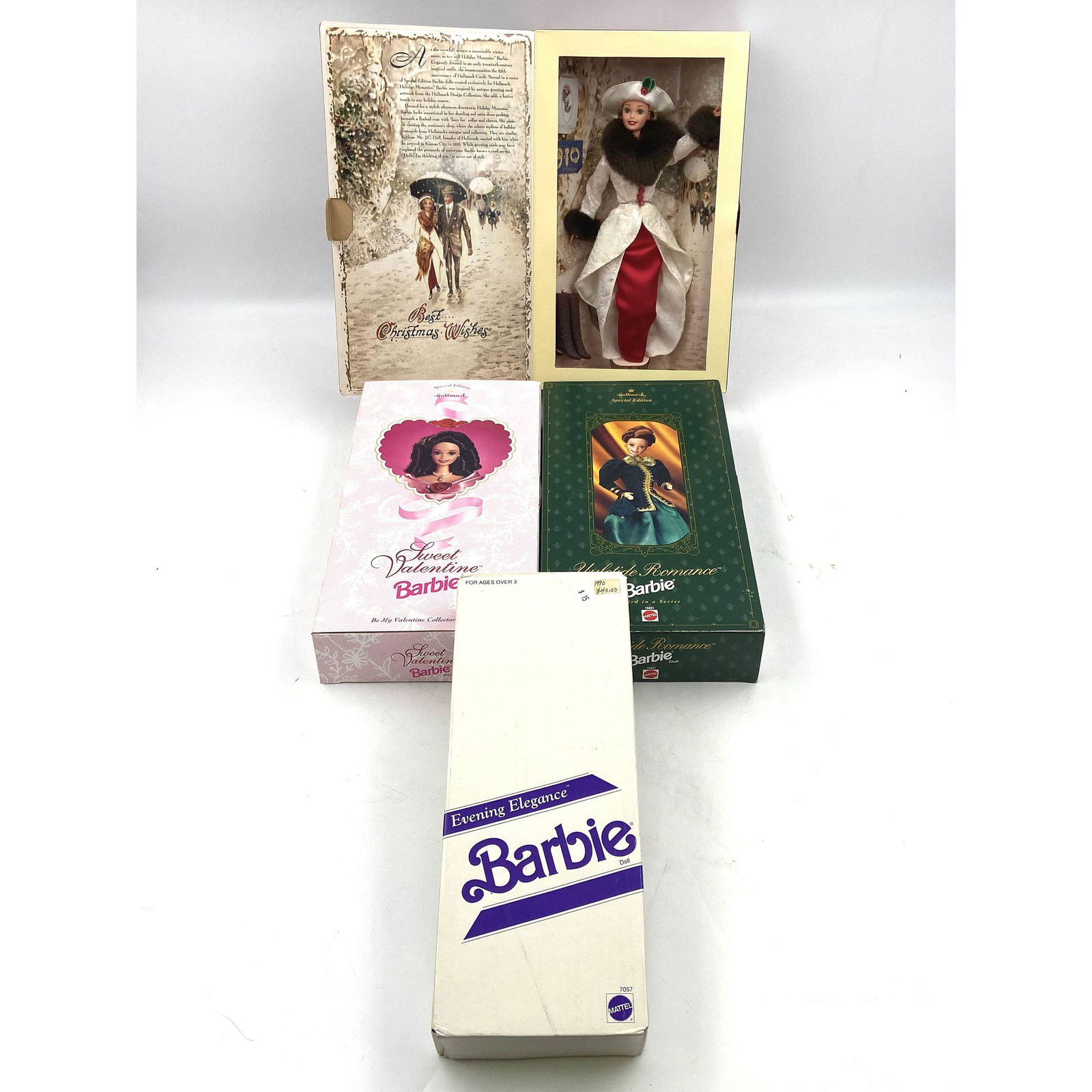 (4) Grouping Of Collectible Barbies W/ Original Boxes (1 of 9)