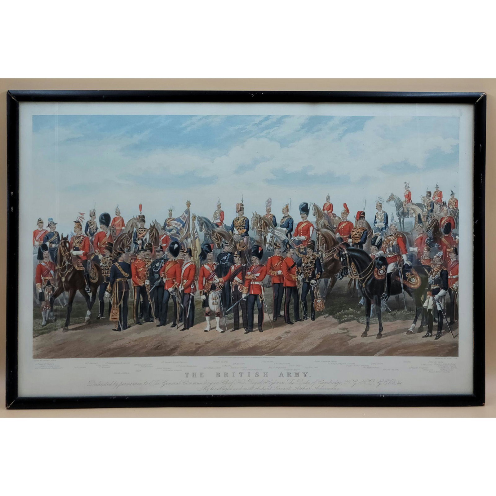 E.G HESTER Hand Coloured Engraving After Orlando Norie (1 of 9)