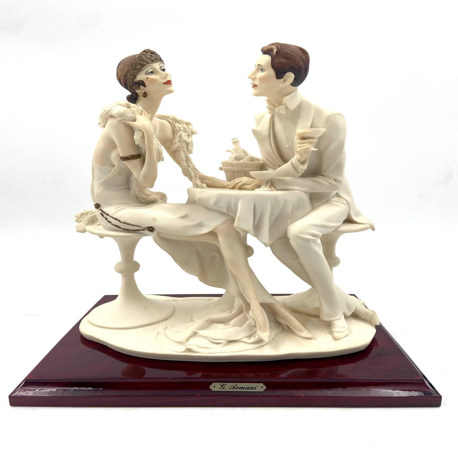 Giuseppe Armani Signed Couple Drinking Champagne (1 of 11)