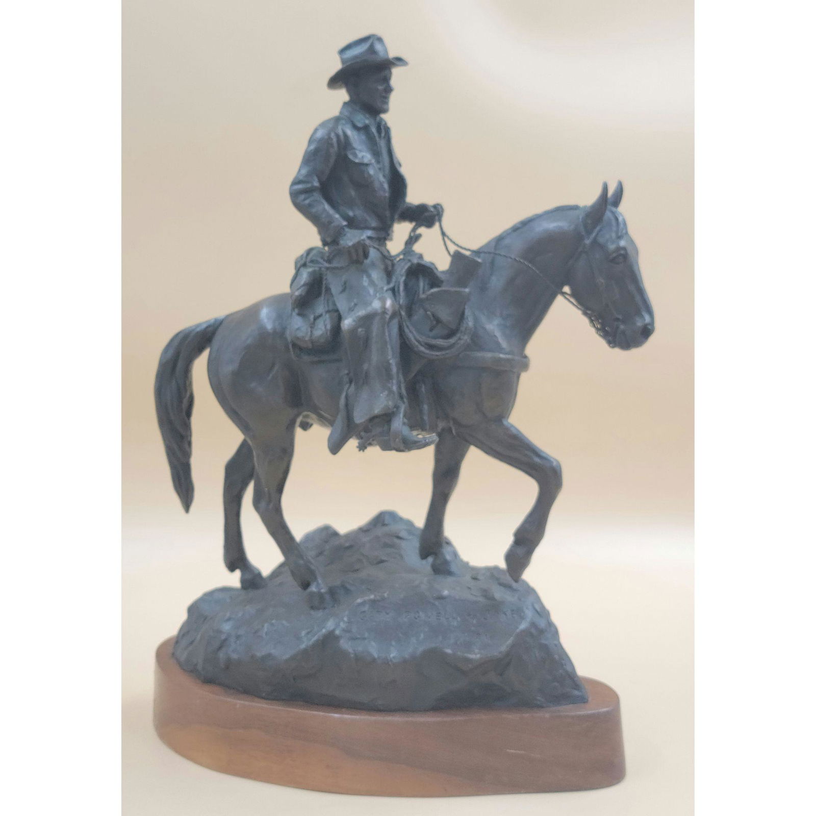 CURTIS ZABEL B1935 Bronze Horse Gary Powell & Jake (1 of 13)