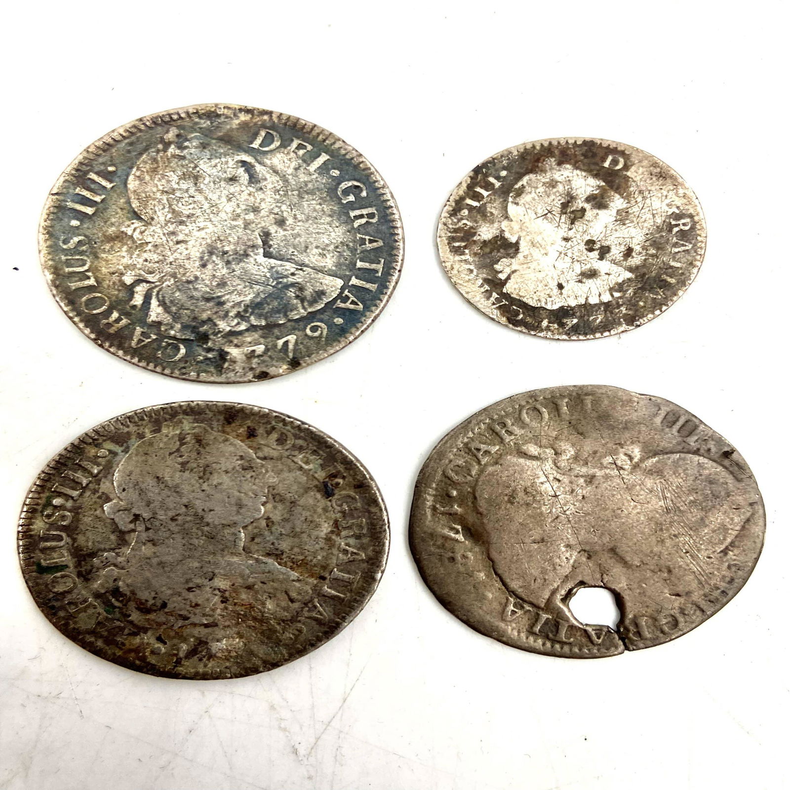A Group Of Pirate Shipwreck Silver Coins (1 of 11)
