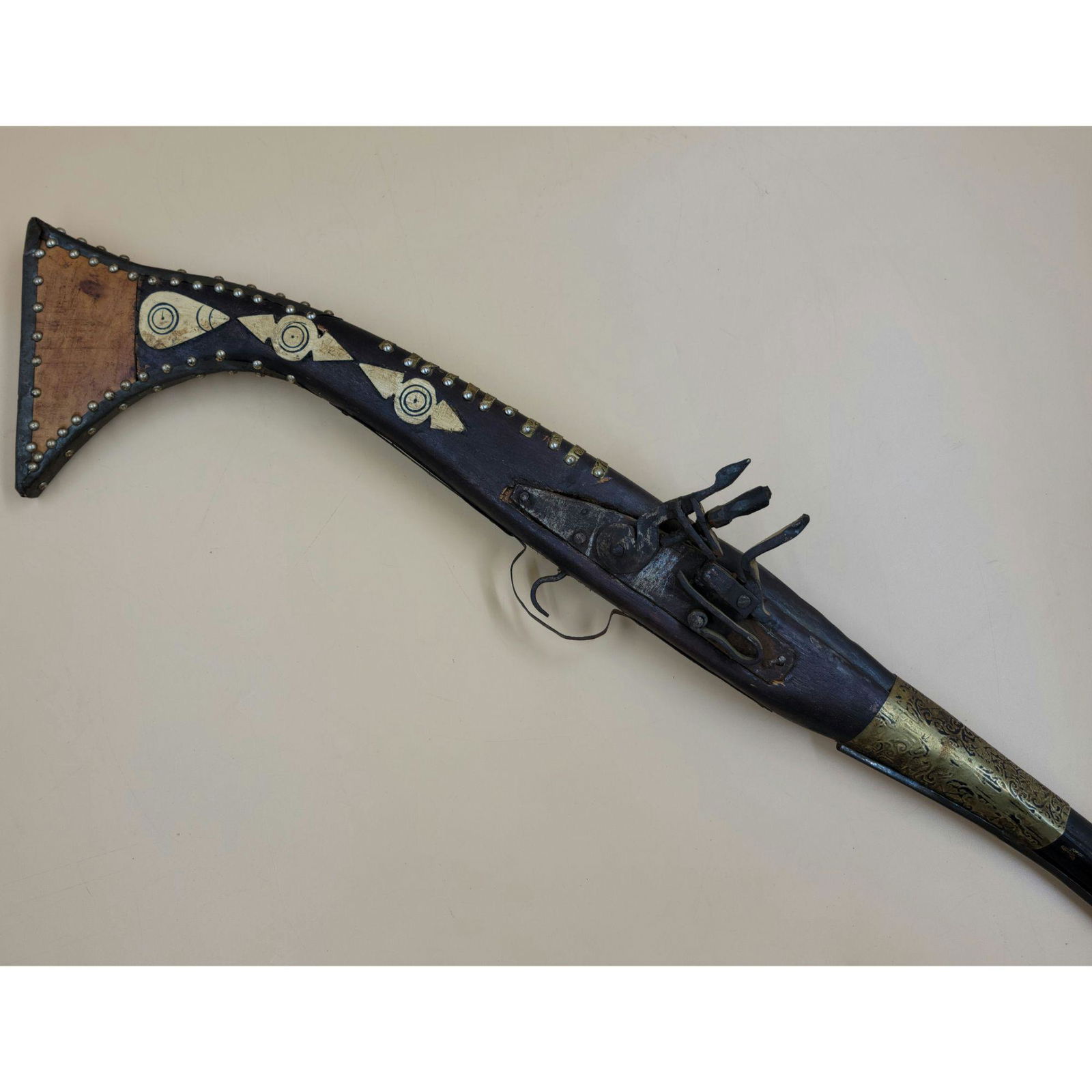 19th c Arabian Jezail Migulet Flintlock Musket (1 of 20)