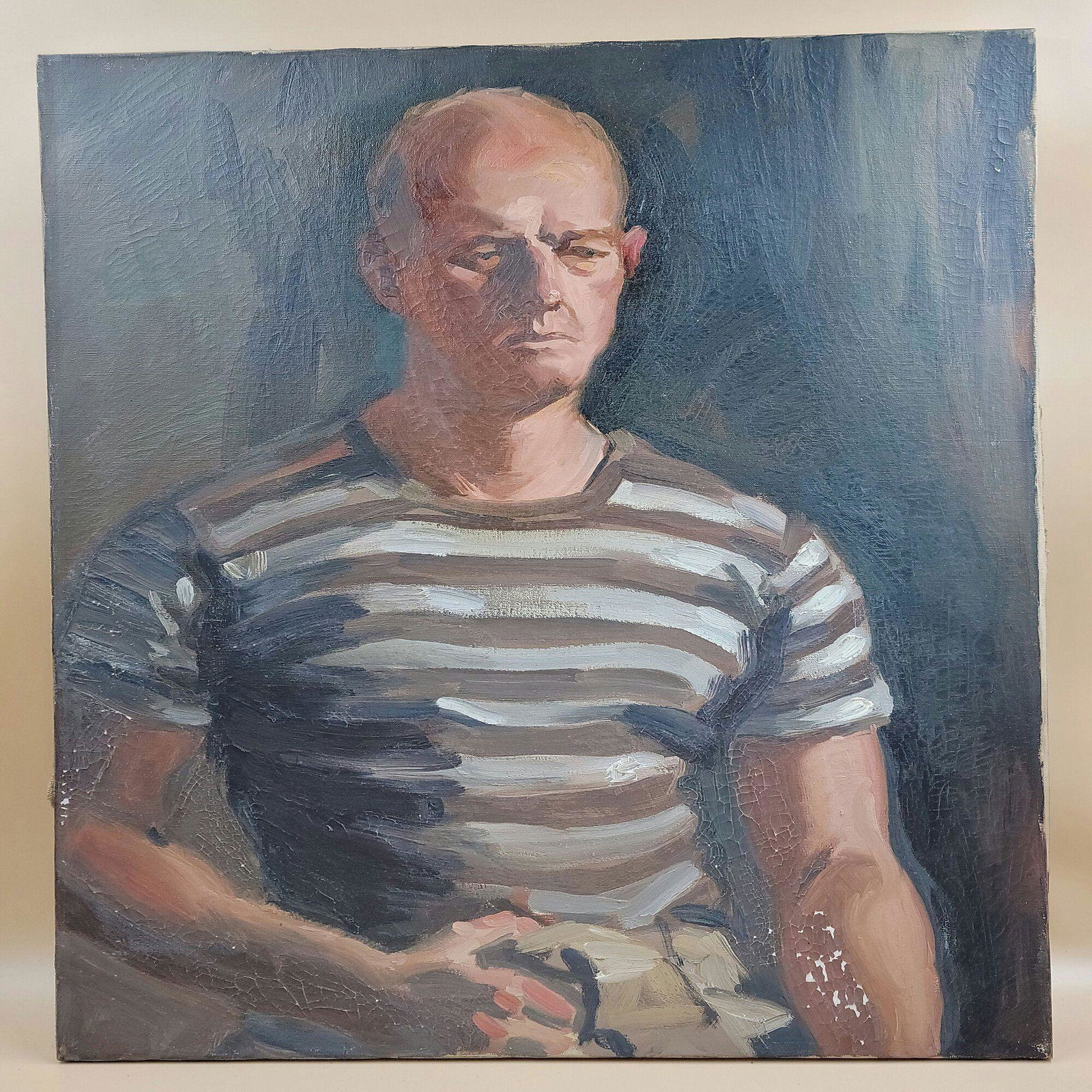 EDWARD LEONARD (1901-1968) O/C  PORTRAIT PAINTING (1 of 5)