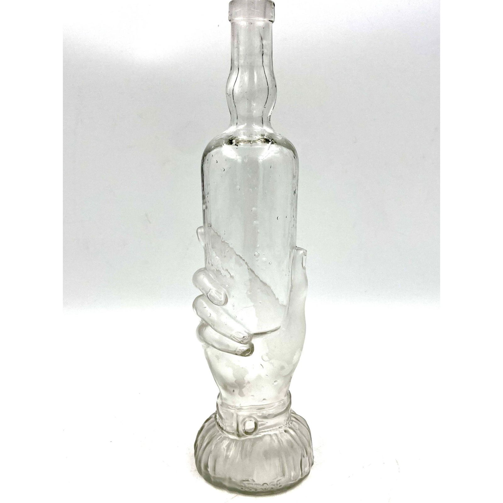 Victorian  French Figural Hand Holding Bottle (1 of 9)