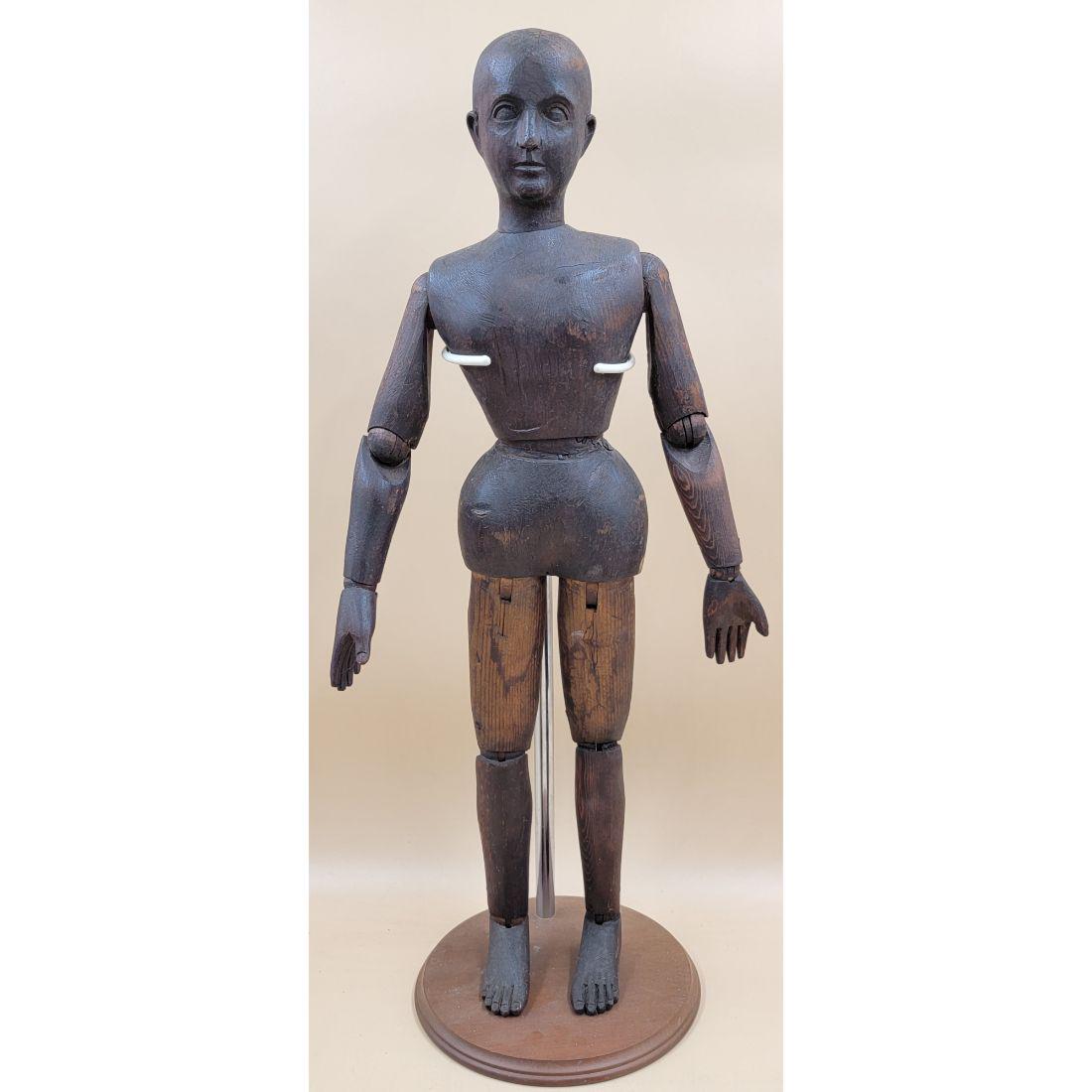 Articulated And Fully Jointed Artist Mannequin 19th Century (1 of 19)