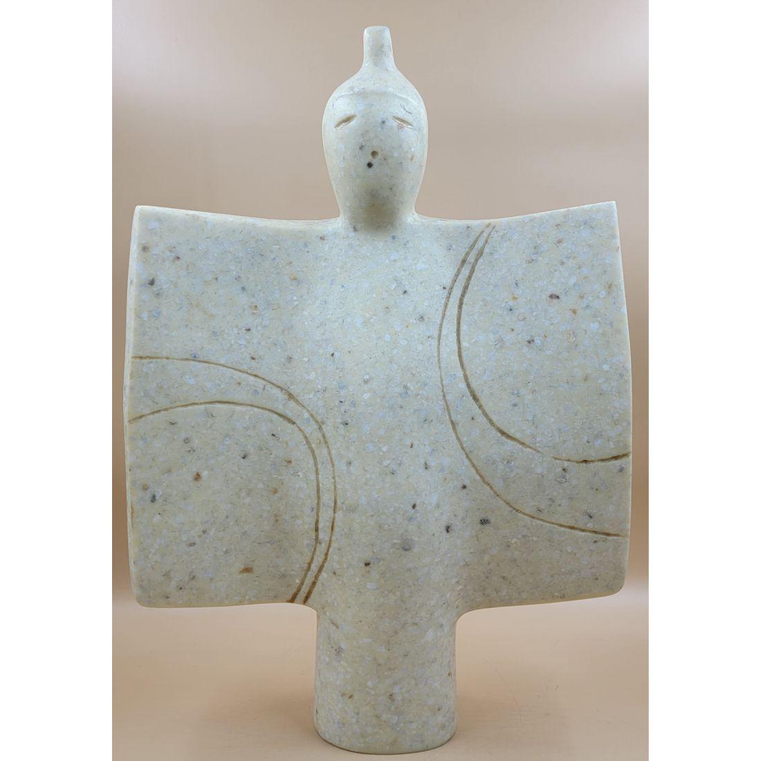 1924-2017 Masatoyo Kishi "Kuki" Art Sculpture Signed: 1924-2017 Masatoyo Kishi "Kuki" Art Sculpture Signed Japan / California. Measure 28" X 18.5". This lot, and many forthcoming are from the estate of a true antiquity connoisseur in every sense of the w