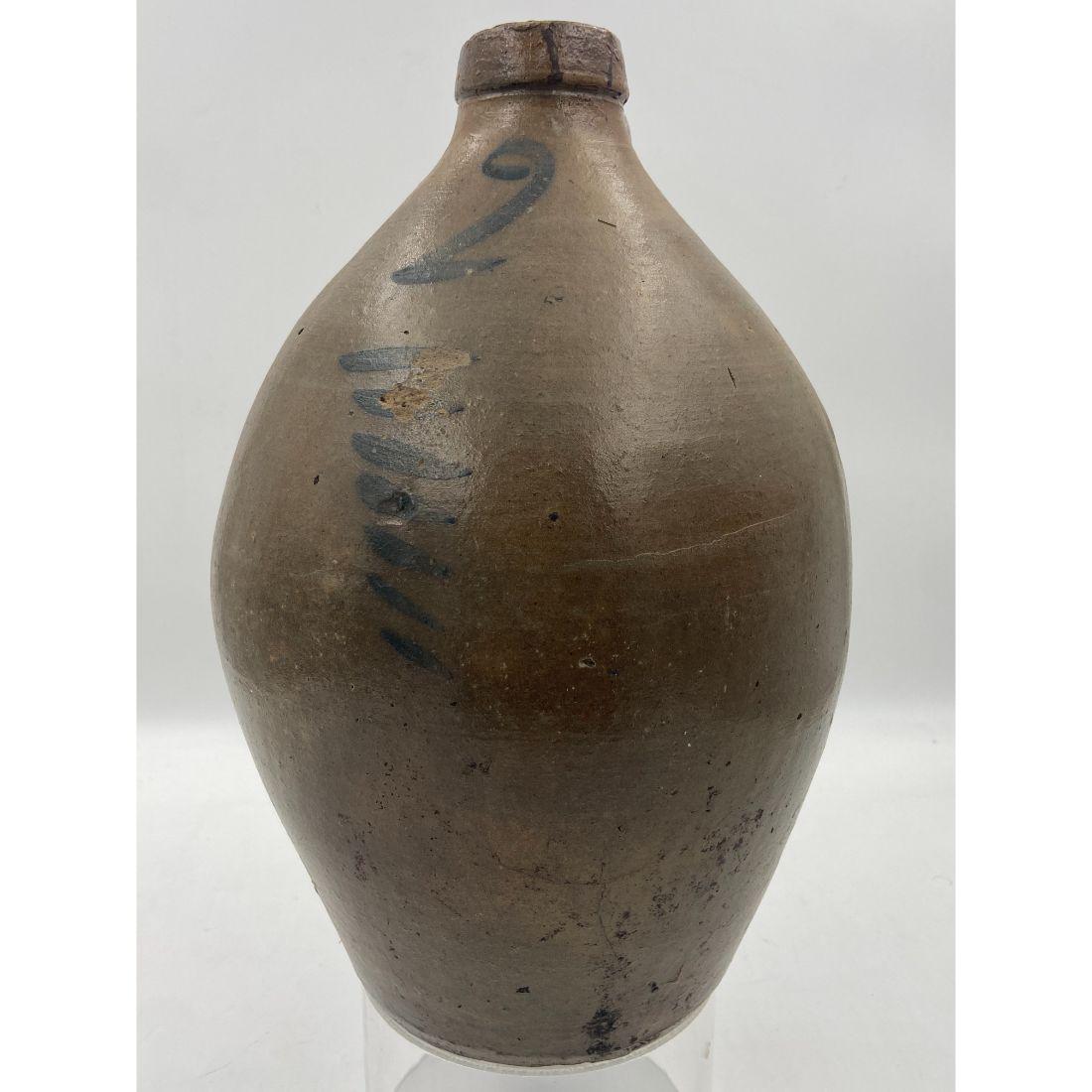 Antique Stoneware 2 Gallon Crock/Jug (1 of 11)