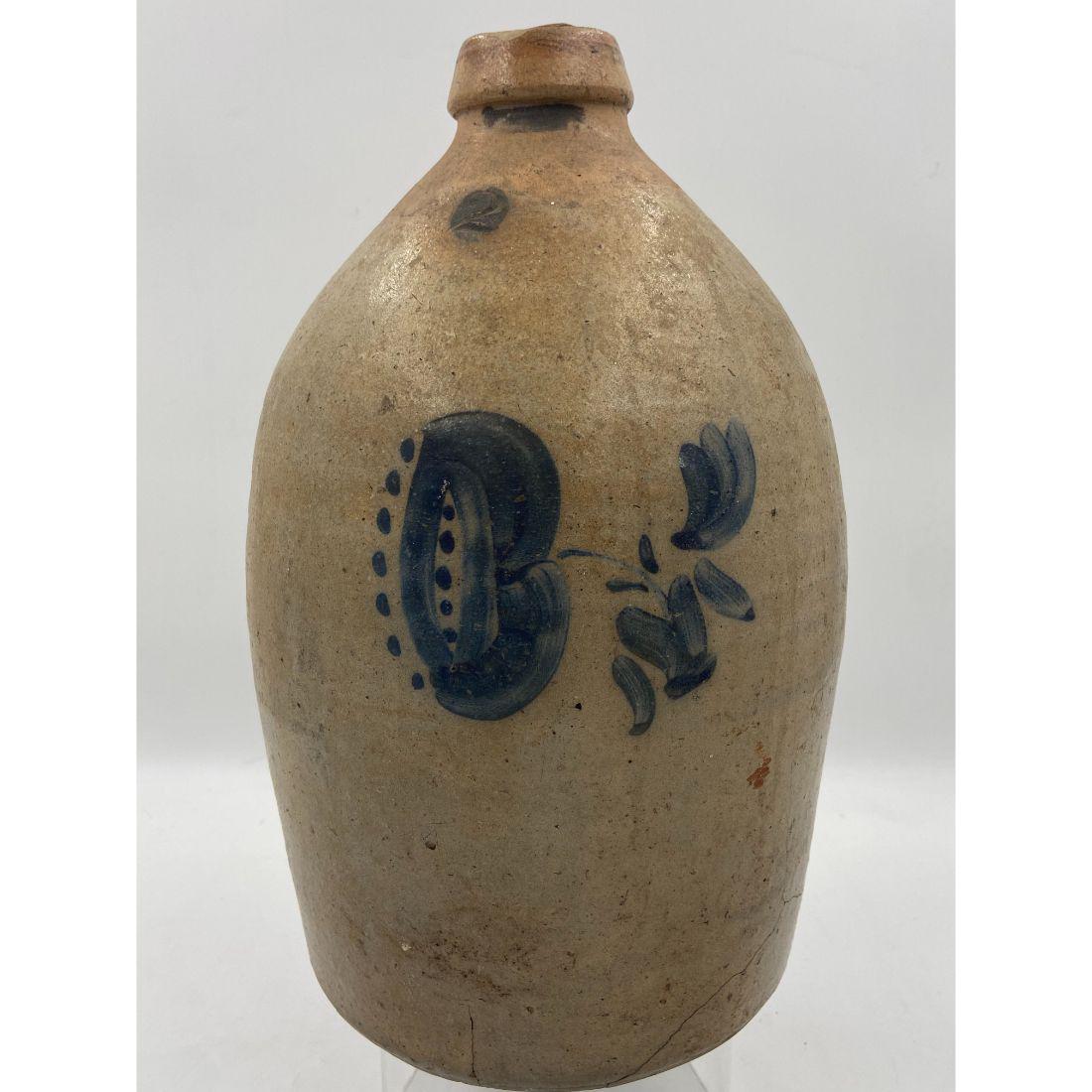 Antique Stoneware 2 Gallon Crock/Jug (1 of 10)