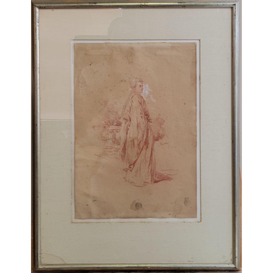 Peter Paul Rubens "Study of A Lady w/ Seals" 17th C (1 of 20)