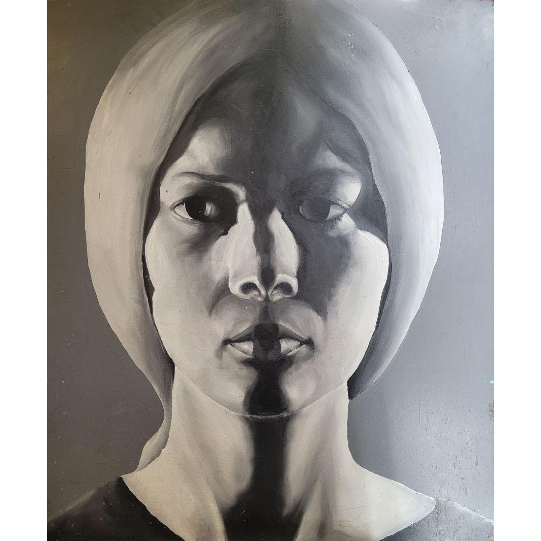 A Large Portrait Painting Of A Lady (1 of 6)