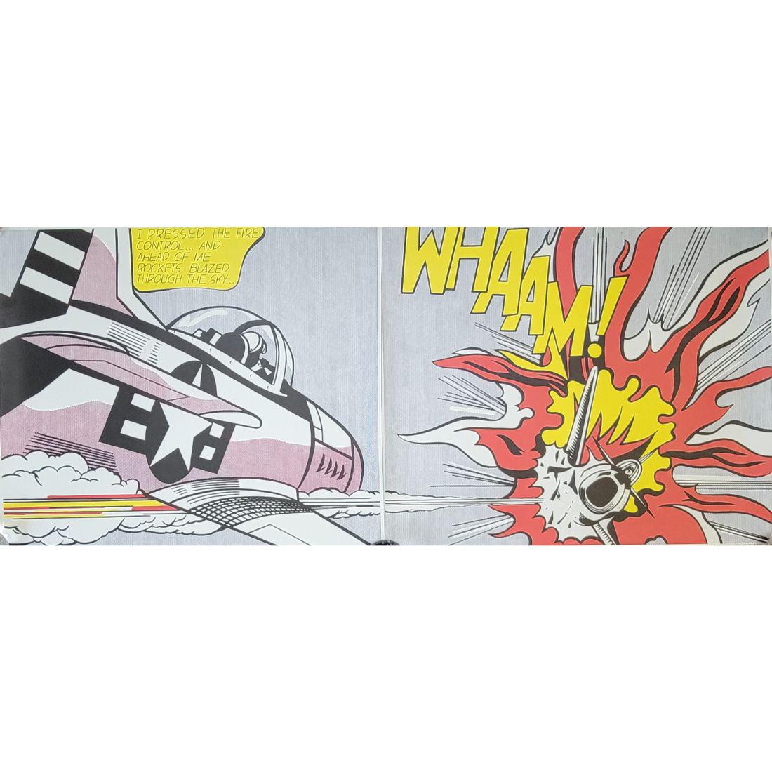 Roy Lichtenstein 1923-1997 Panel "WHAAM" Signed (1 of 10)