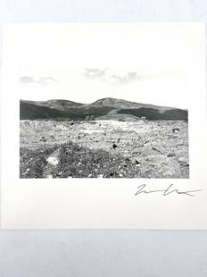 Lewis Baltz American Born 1945 Signed: Lewis Baltz American Born 1945 Signed, Measures 10 1/4" x 10 1/2". Comes From A Arizona Estate. Please carefully read our terms of sale, shipping information, and request any condition reports or phot