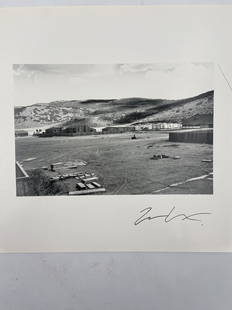 Lewis Baltz American Born 1945 Signed: Lewis Baltz American Born 1945 Signed, Measures 10 1/4" x 10 1/2". Comes From A Arizona Estate. Please carefully read our terms of sale, shipping information, and request any condition reports or phot