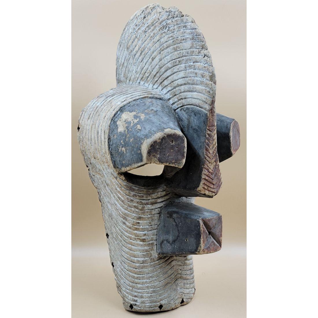 Songye Carved Wood Kifwebe Mask Early 20th Century (1 of 20)