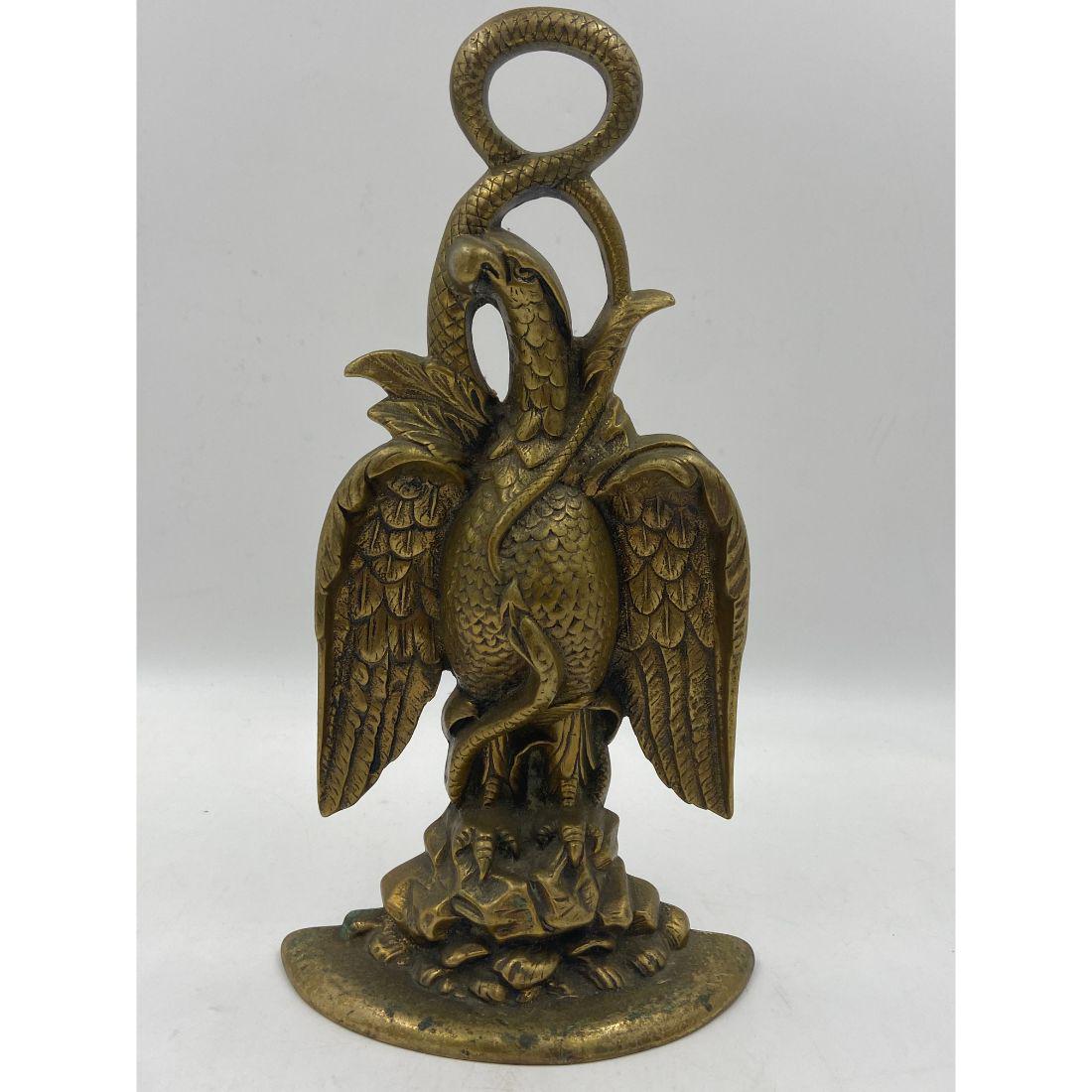 Antique Bronze American Eagle Doorstop (1 of 11)